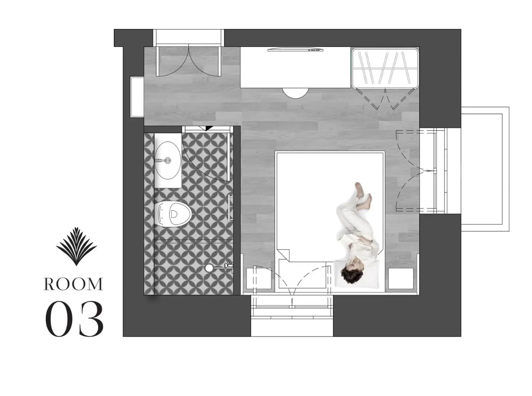 Floor Plan in The Anthemion House