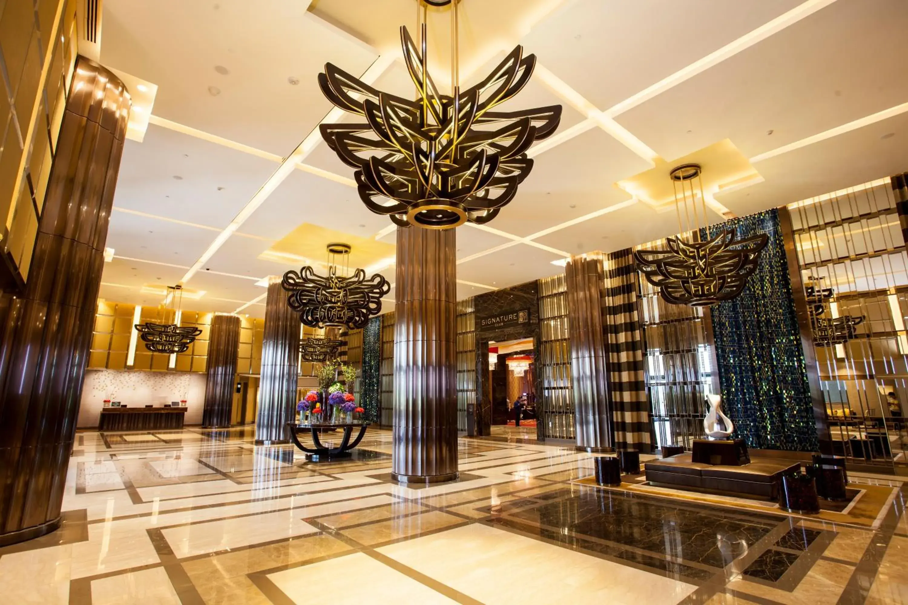 Decorative detail, Lobby/Reception in City Of Dreams - Nüwa Manila