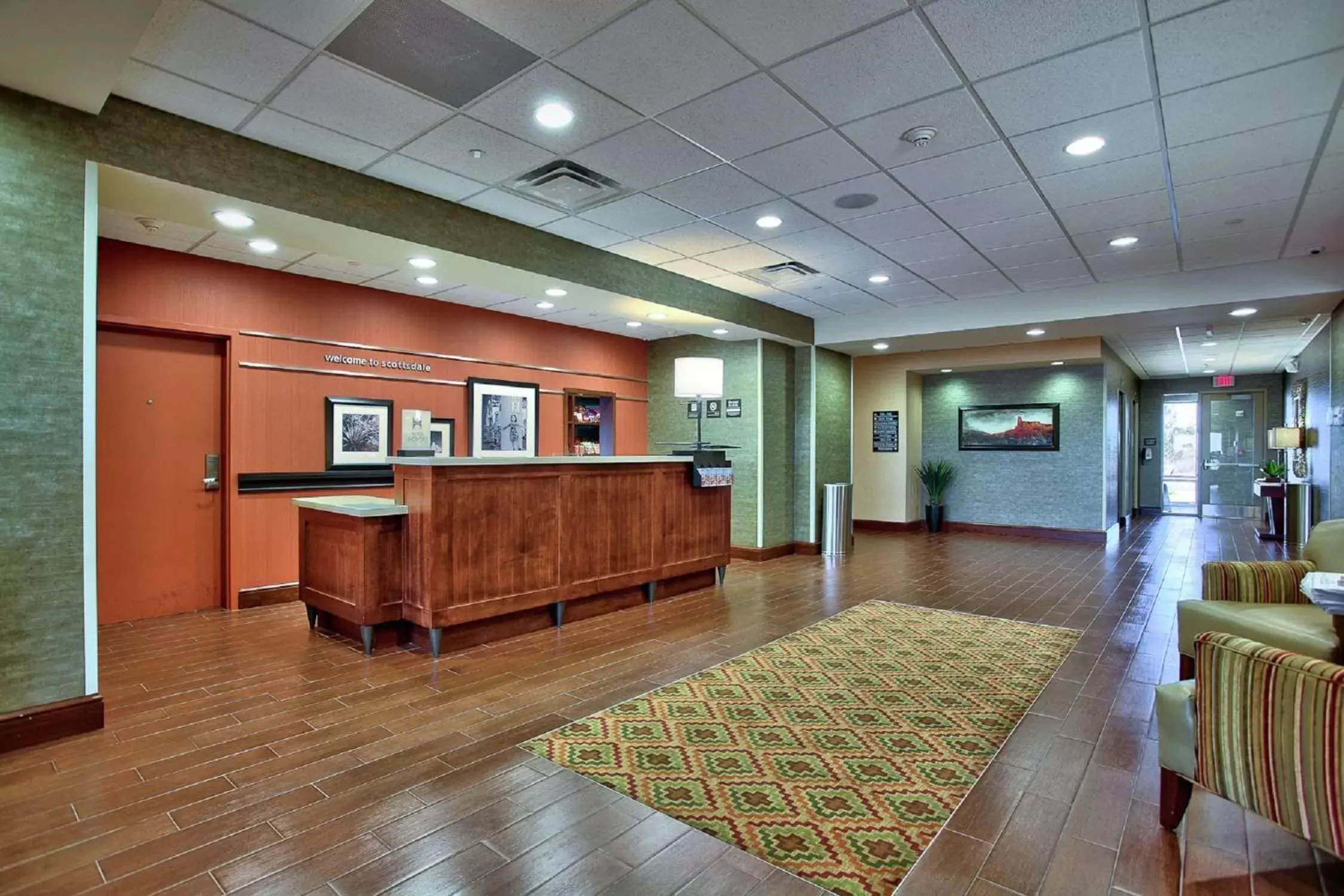 Lobby or reception in Hampton Inn & Suites Scottsdale at Talking Stick Lobby or reception in Hampton Inn & Suites Scottsdale at Talking Stick