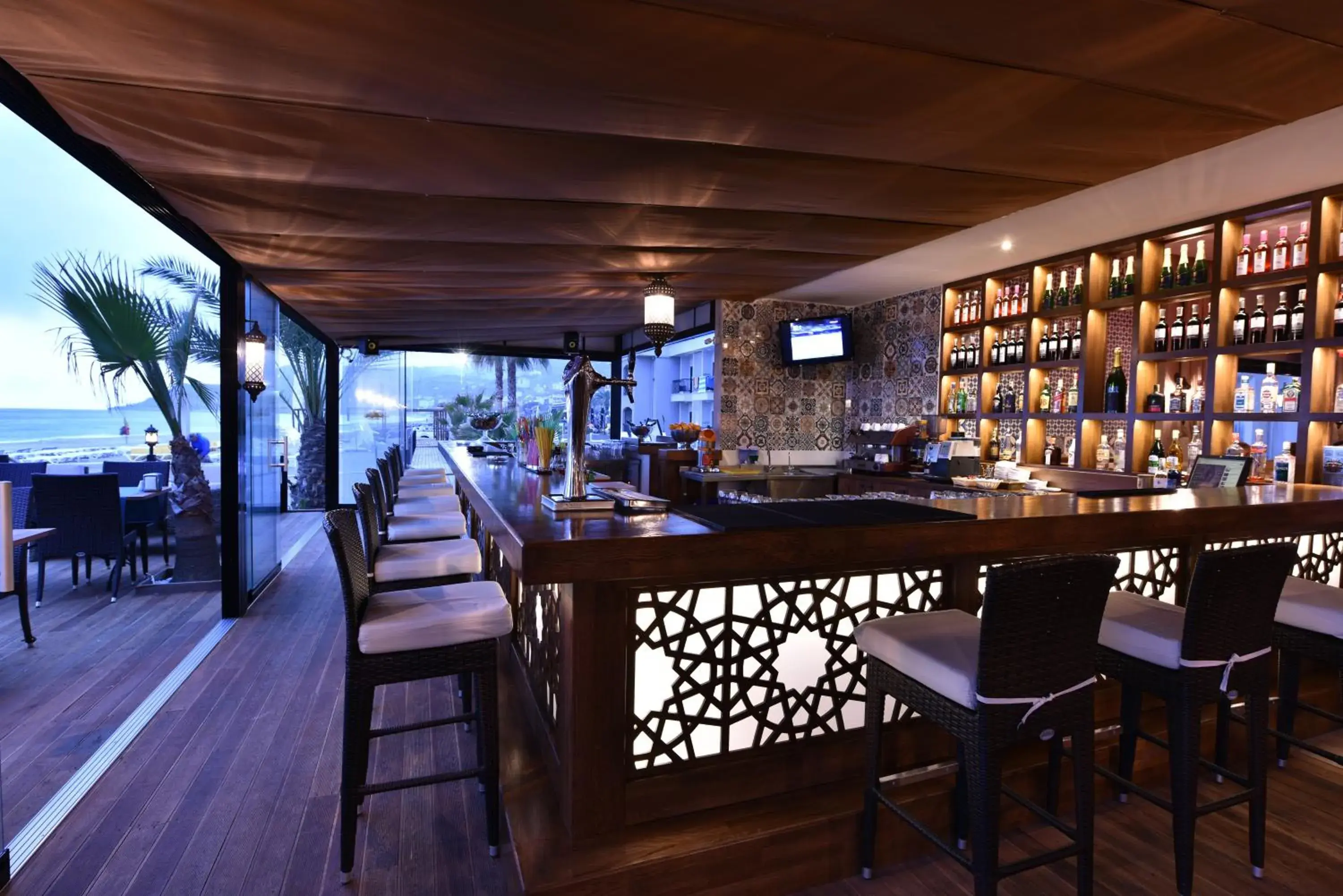 Lounge or bar, Lounge/Bar in Alaaddin Beach Hotel - Adult Only