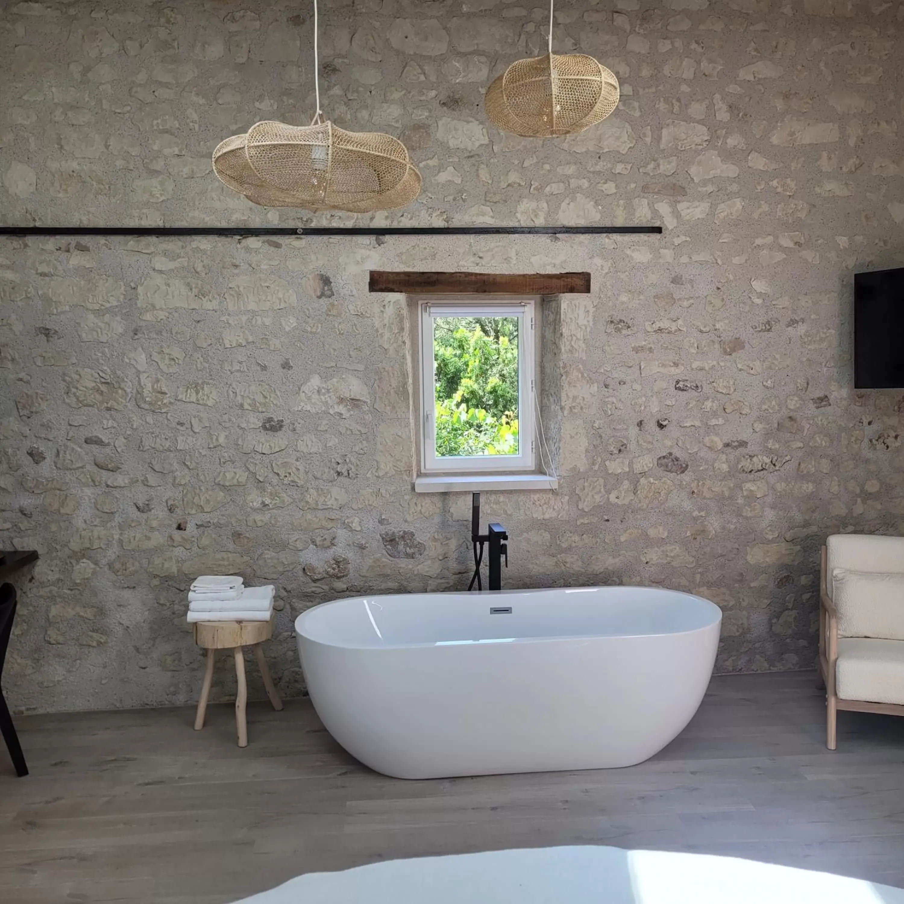 Bathroom in Hôtel Rive Sud