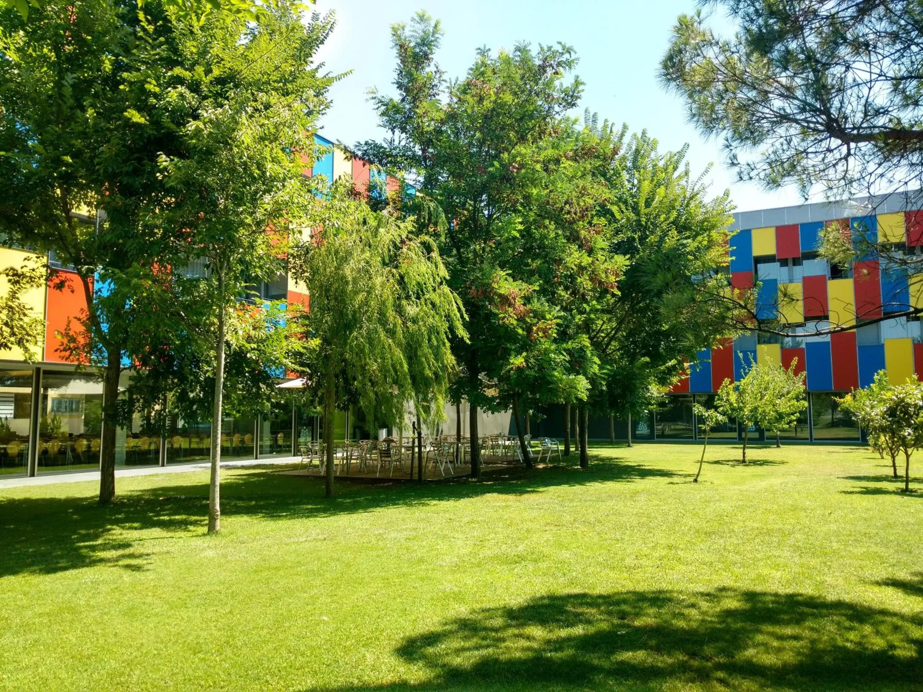 Garden in Centre Esplai Albergue