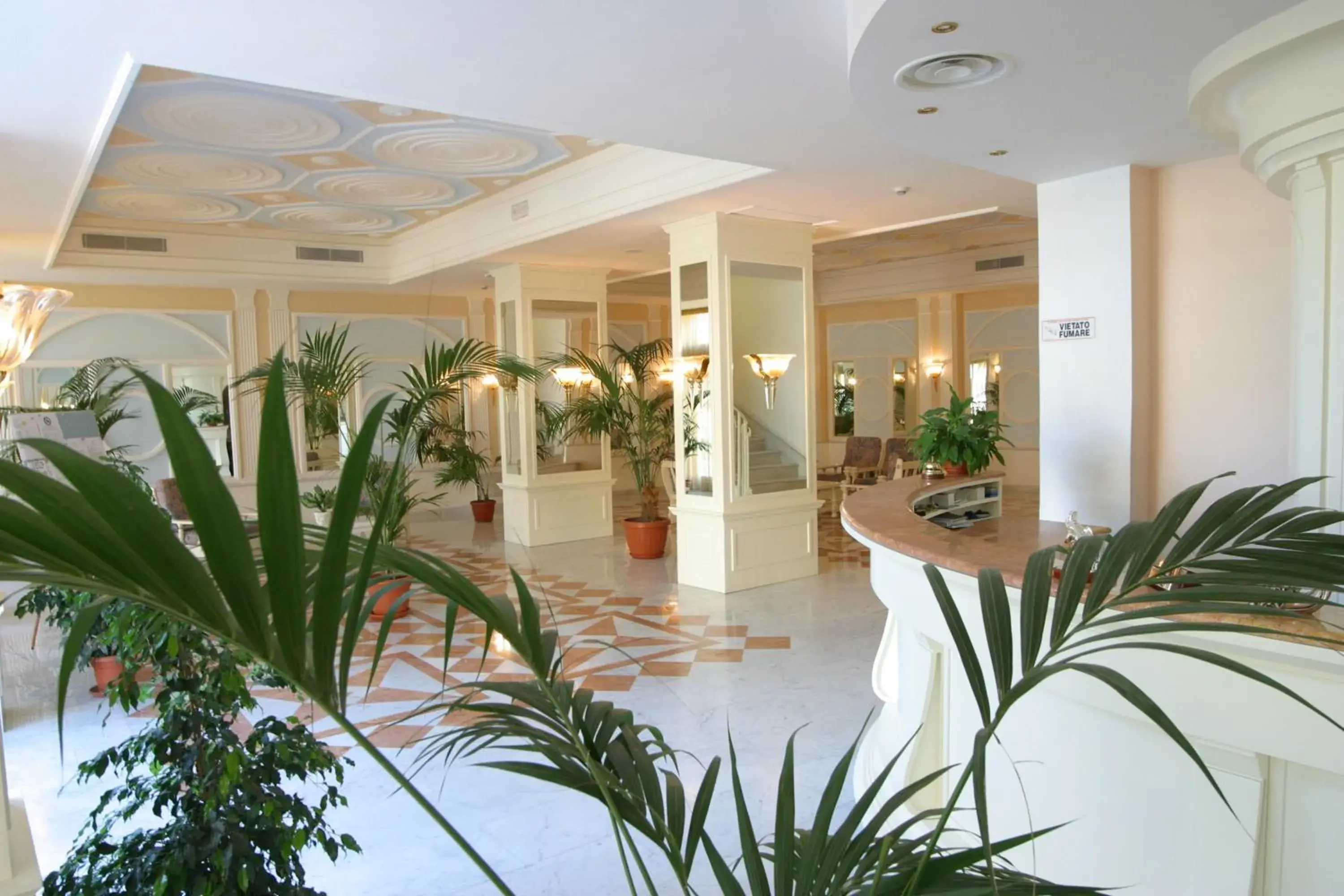 Lobby or reception in Hotel Villa Igea