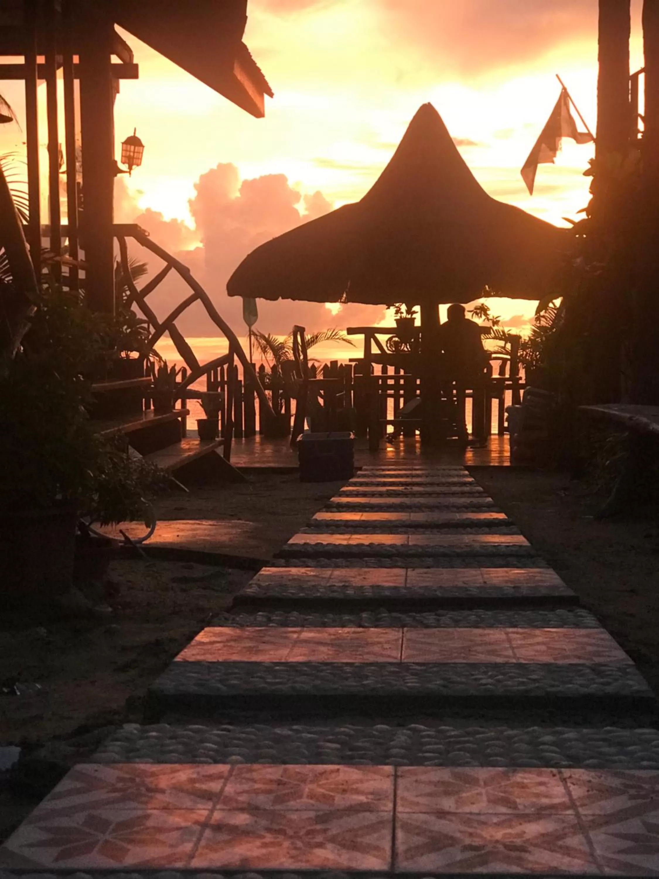 Sunset in Peak View Resort