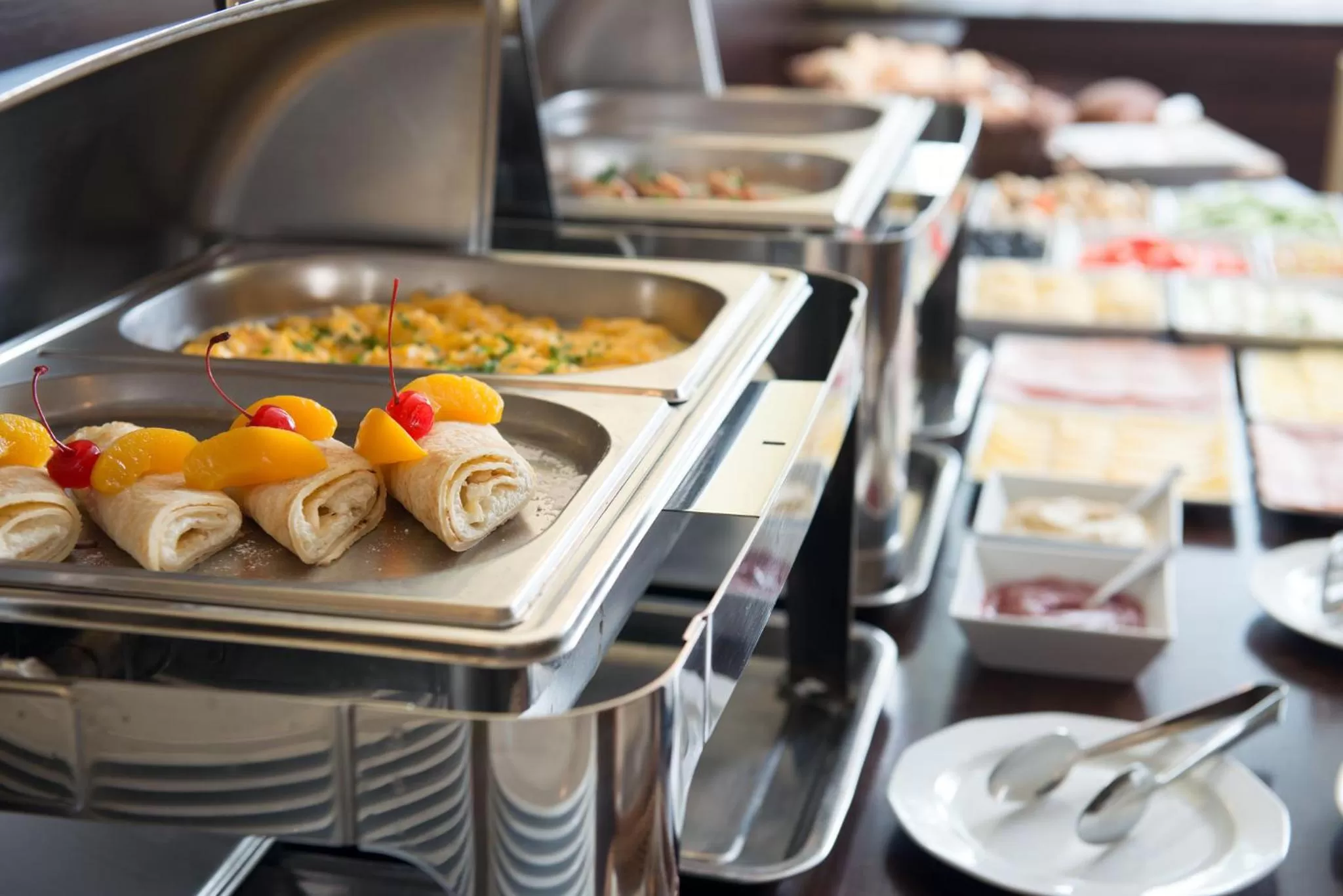 Buffet breakfast in Hotel Krakus