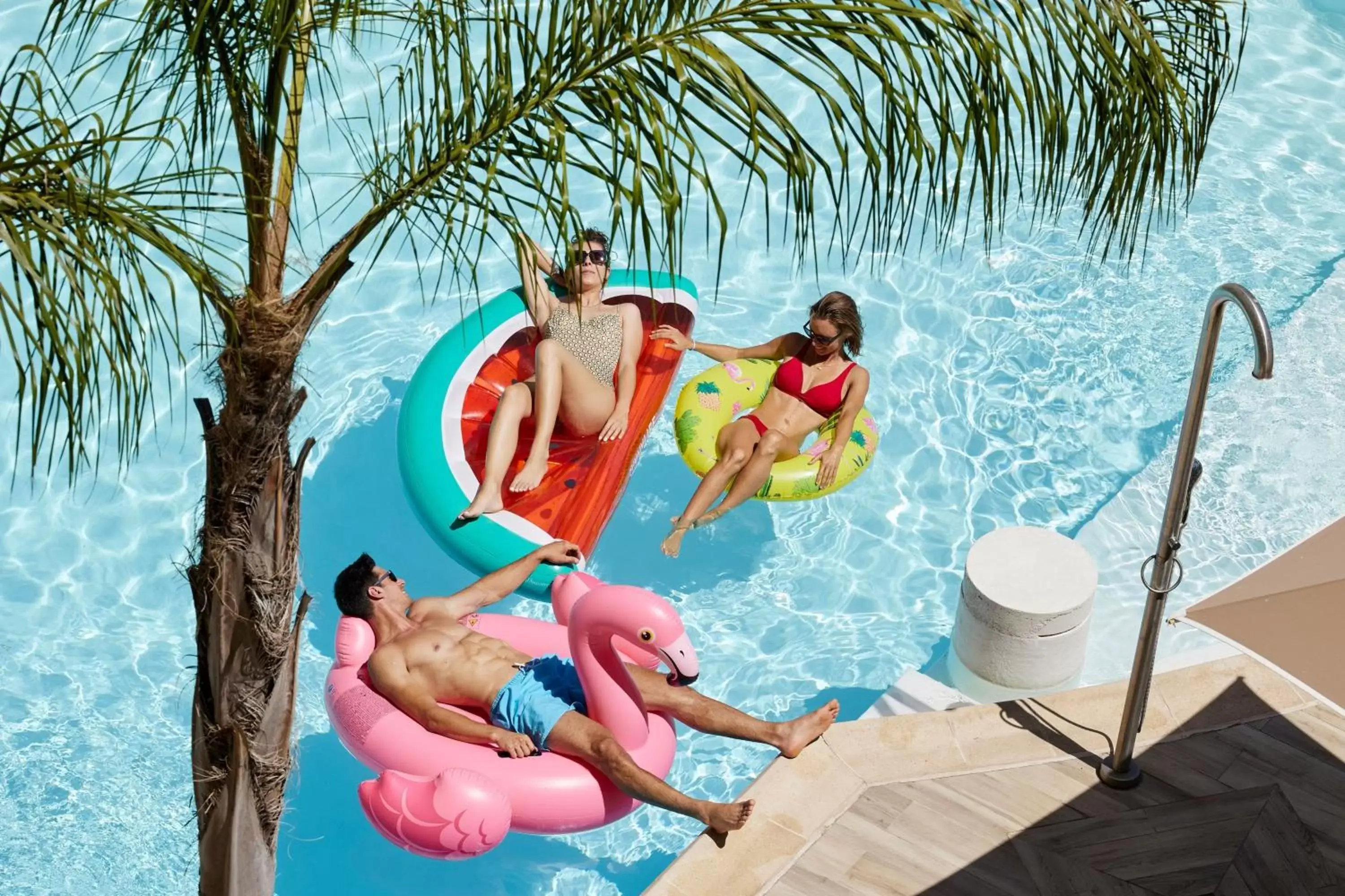 Swimming pool, Children in Riviera Marriott Hotel La Porte De Monaco