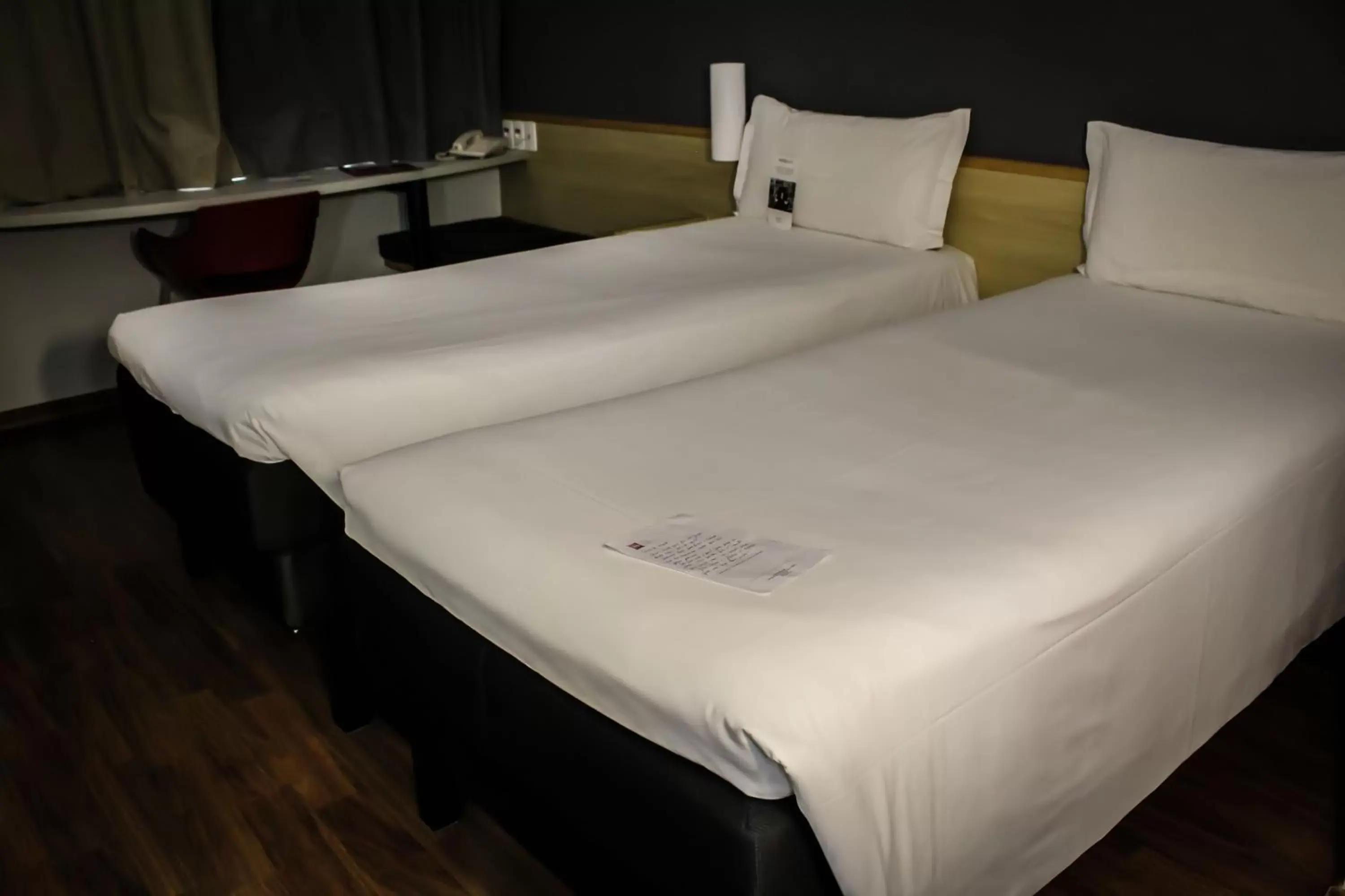 Bed in ibis Santo Andre