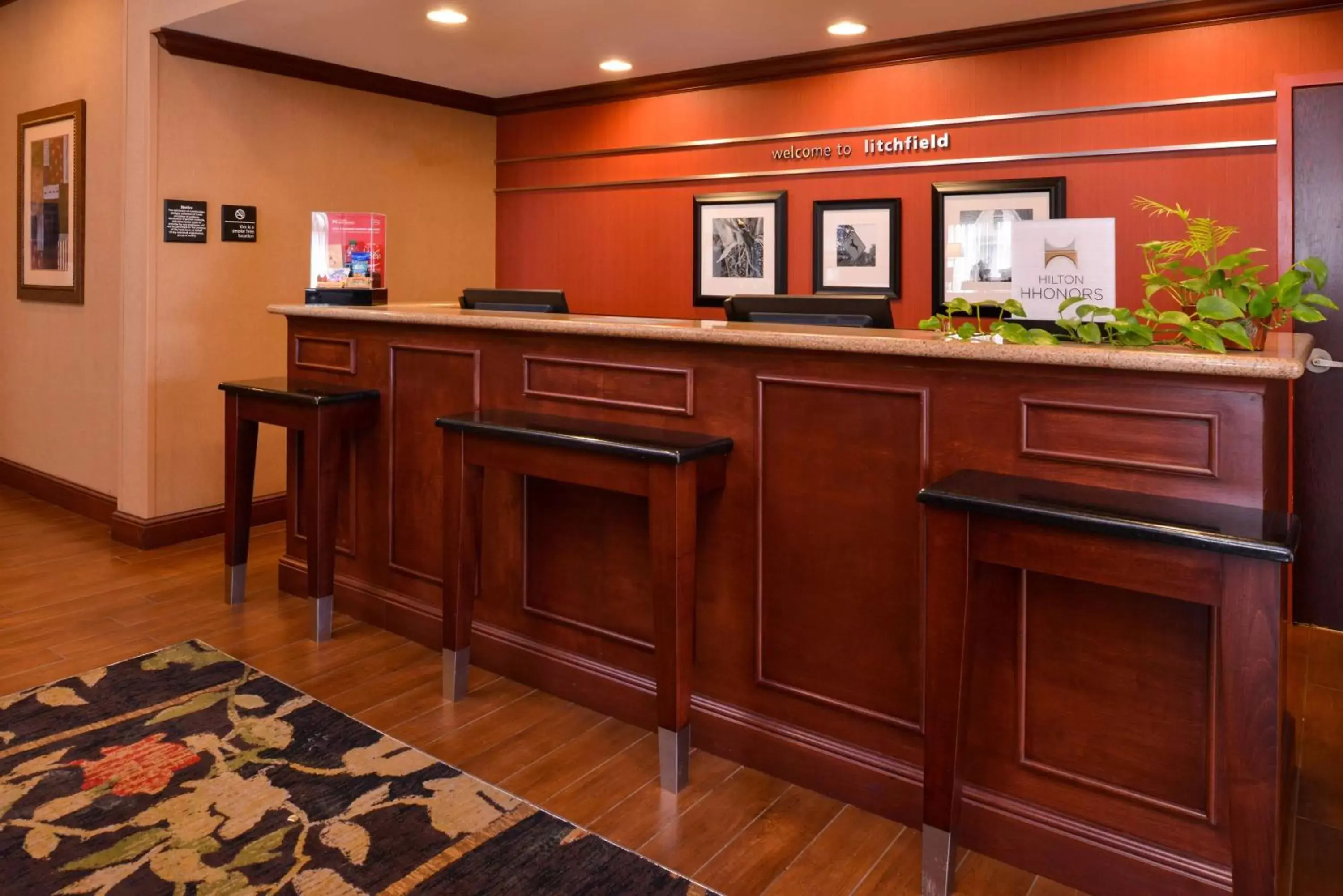 Lobby or reception in Hampton Inn by Hilton Litchfield Lobby or reception in Hampton Inn by Hilton Litchfield