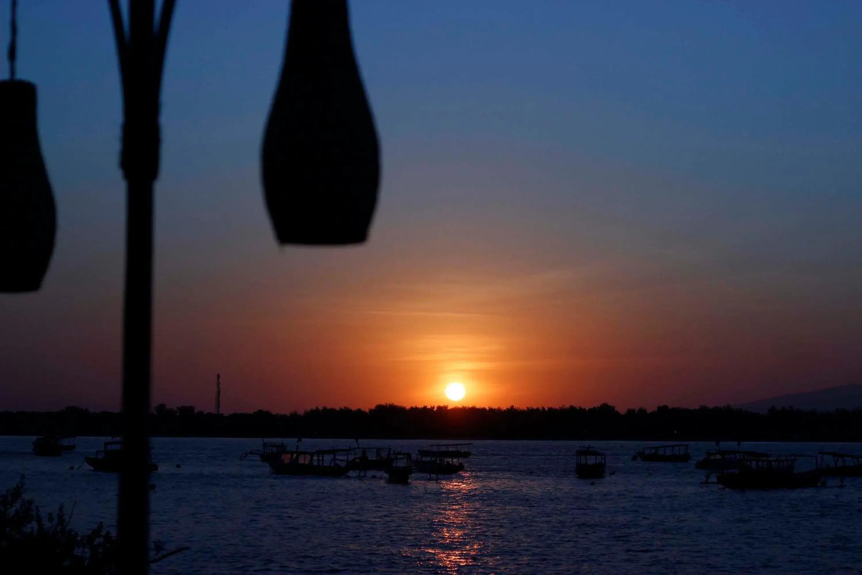 Sunrise in Natya Hotel Gili Trawangan