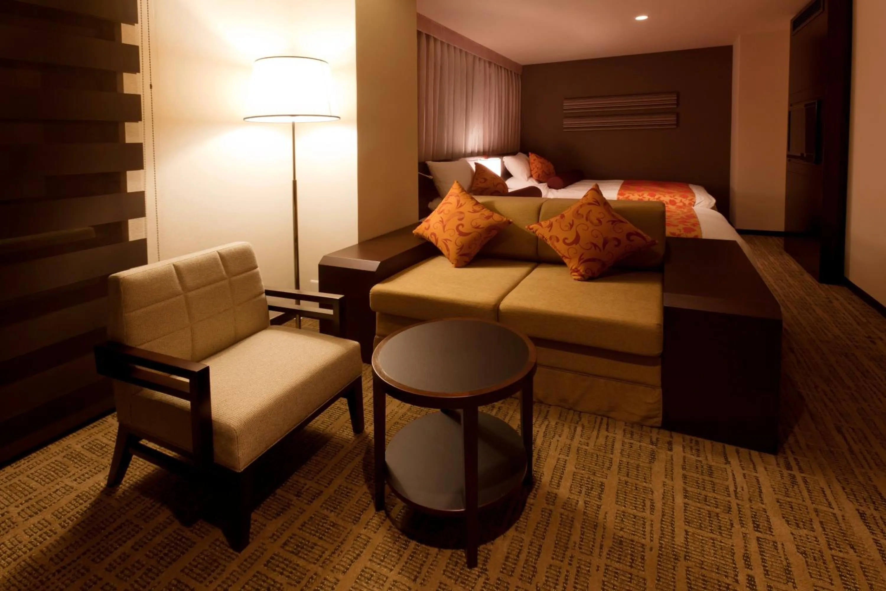 Photo of the whole room, Bed in ANA Crowne Plaza Hotel Nagasaki Gloverhill by IHG