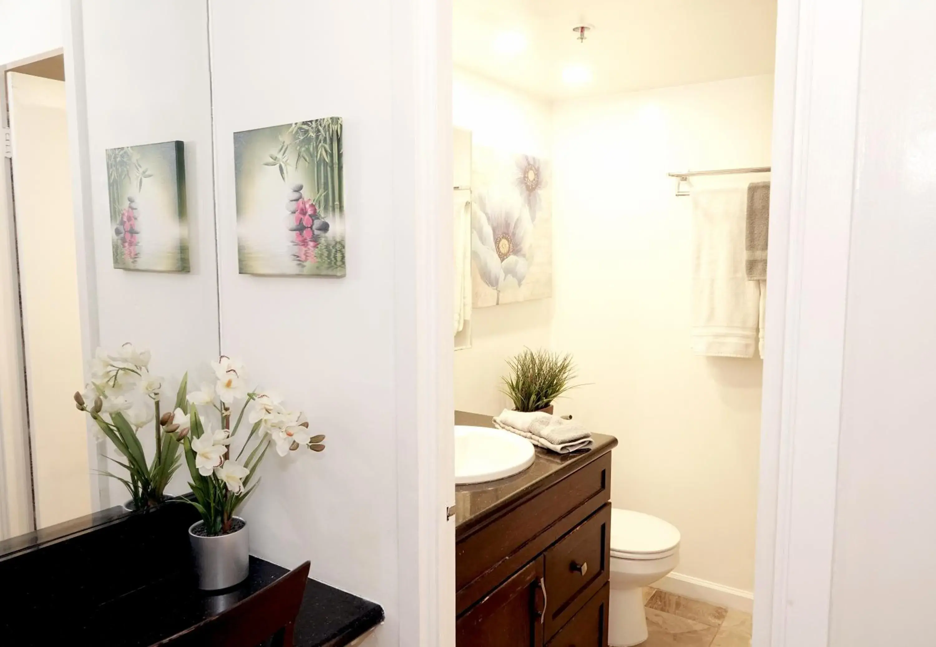 Bathroom in Tropical Studios at Marine Surf Waikiki - FREE PARKING - BEST LOCATION - FULL KITCHEN - SWIMMING POOL