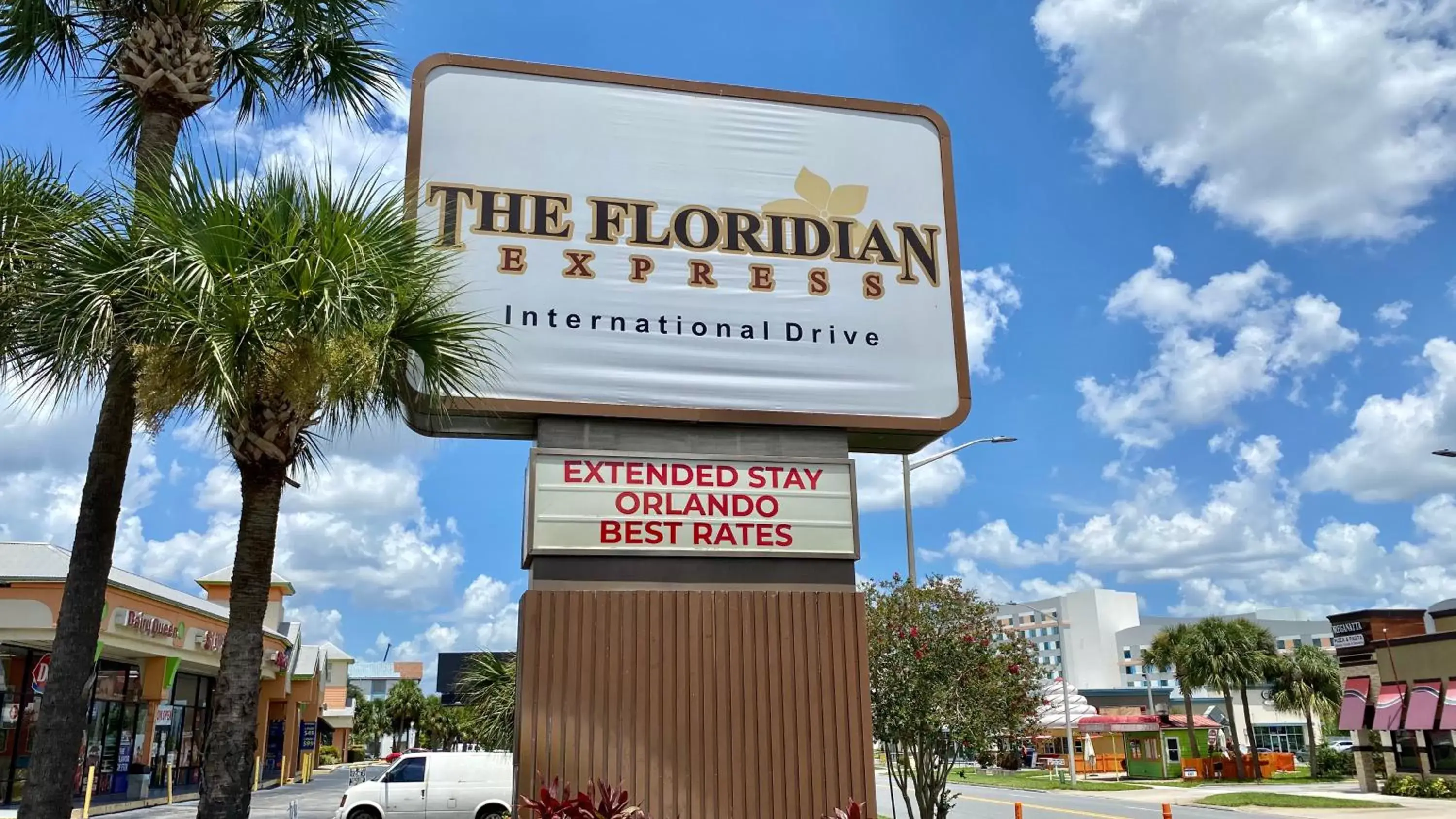 Property logo or sign in Floridian Express International Drive