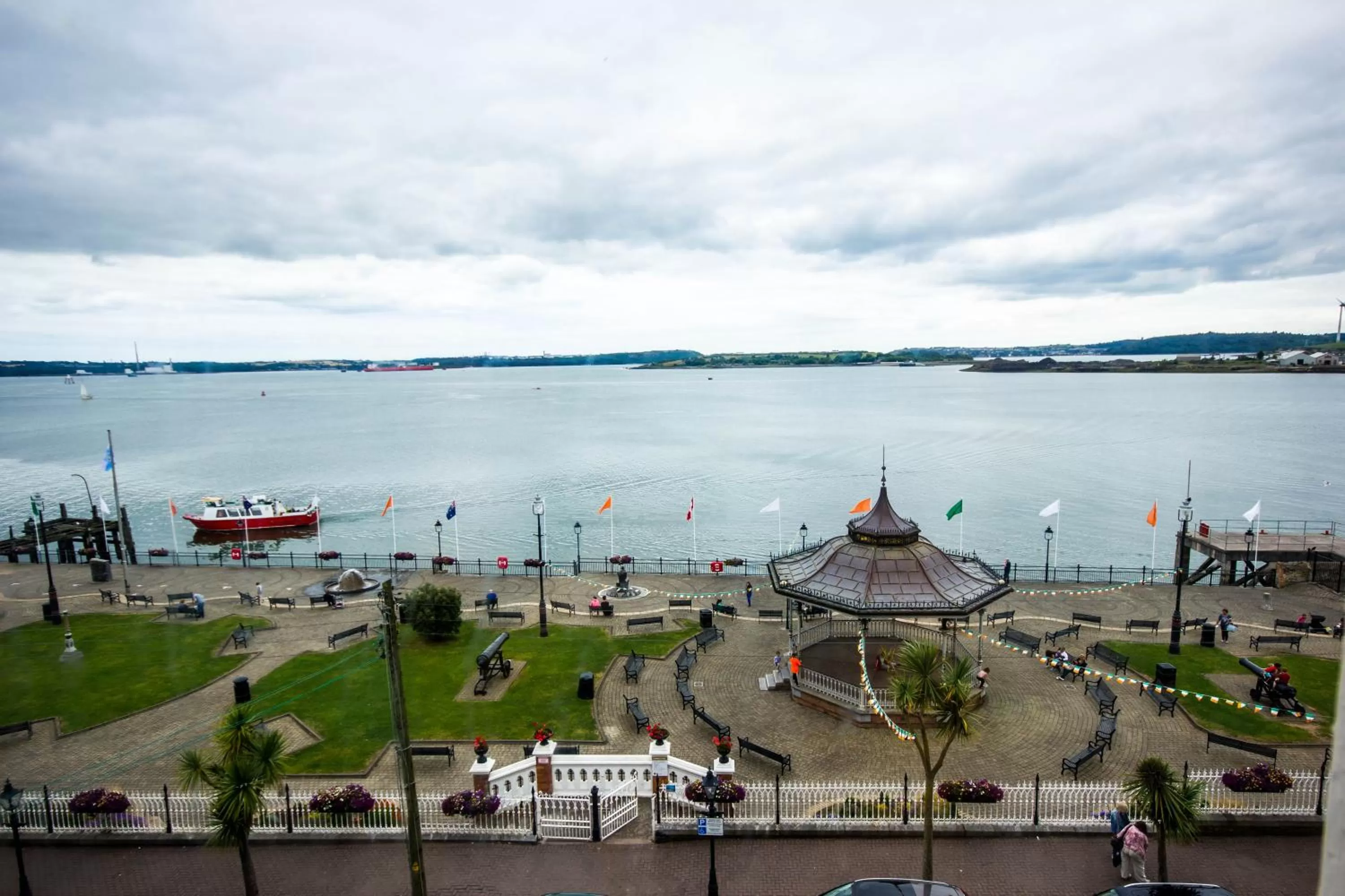 Bird's eye view in Commodore Hotel