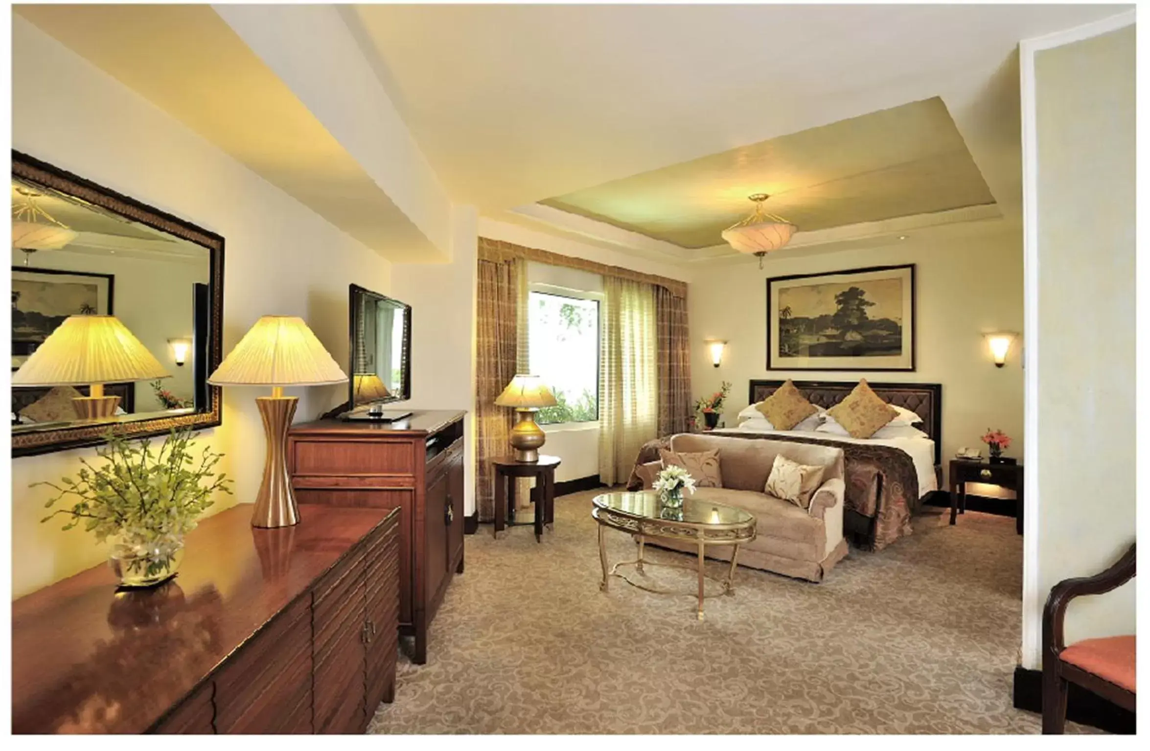 Photo of the whole room, Seating Area in Taj Bengal