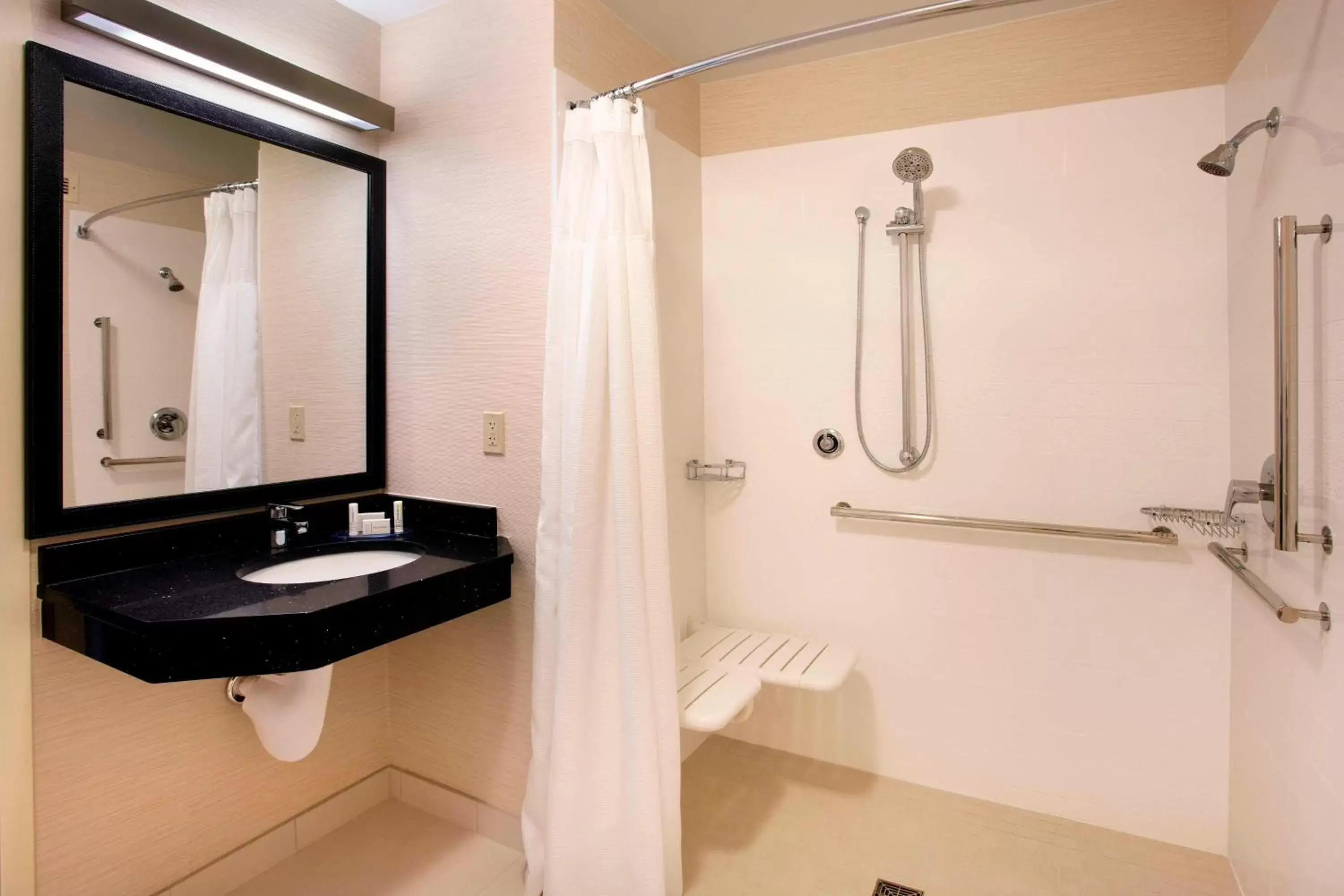 Bathroom in Fairfield Inn & Suites Merrillville