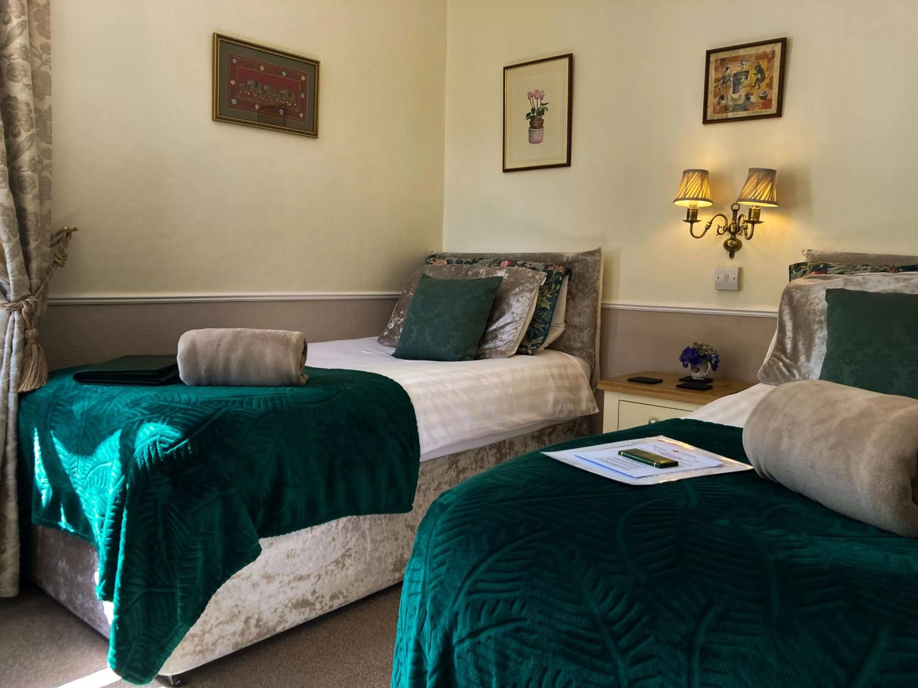 Twin Room with Shower in Maple Bank Country Guest House