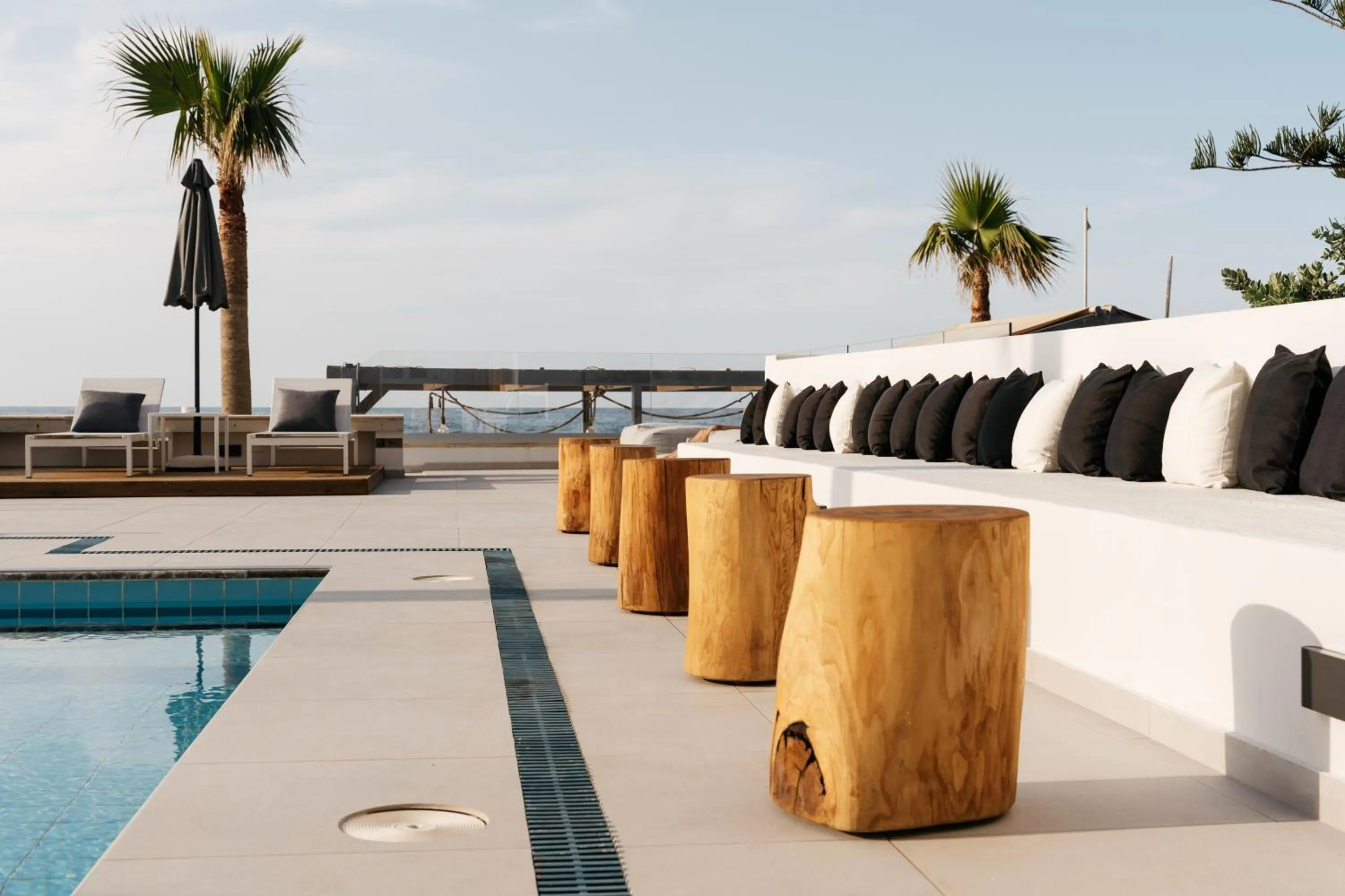 Natural landscape in Petradi Beach Lounge Hotel