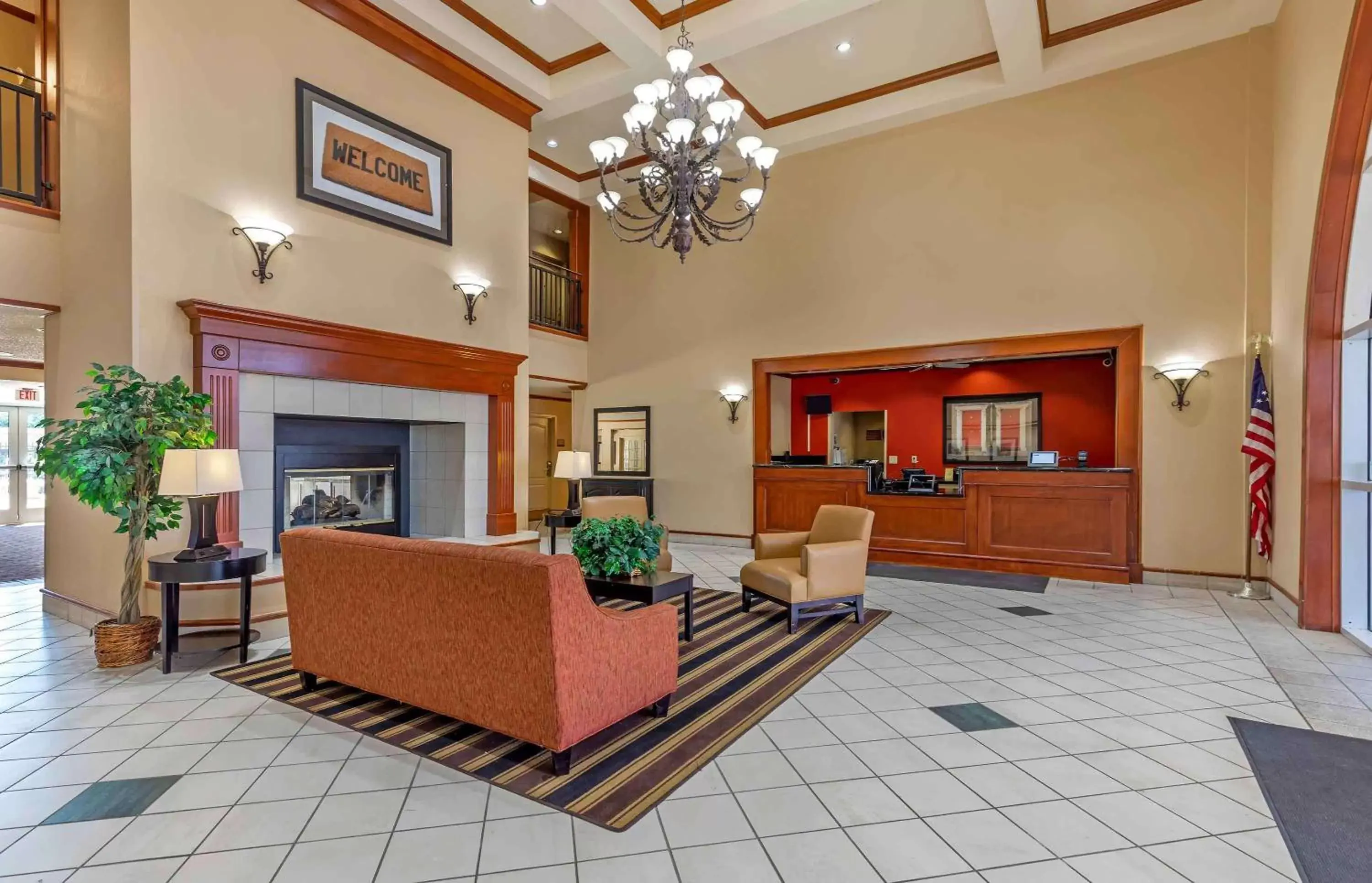 Lobby or reception, Lobby/Reception in Extended Stay America Suites - Dallas - Frankford Road