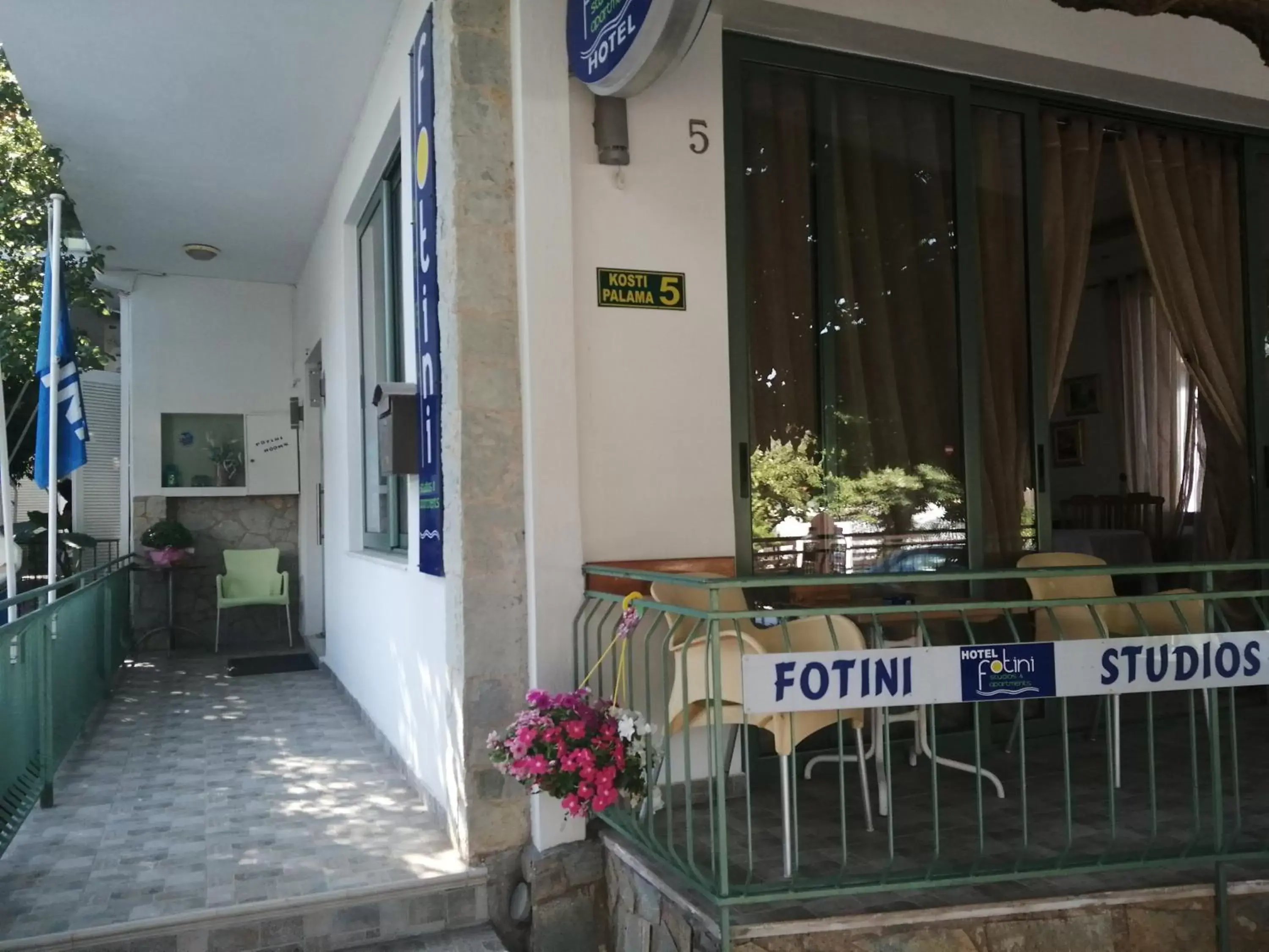 Property building in Hotel Fotini