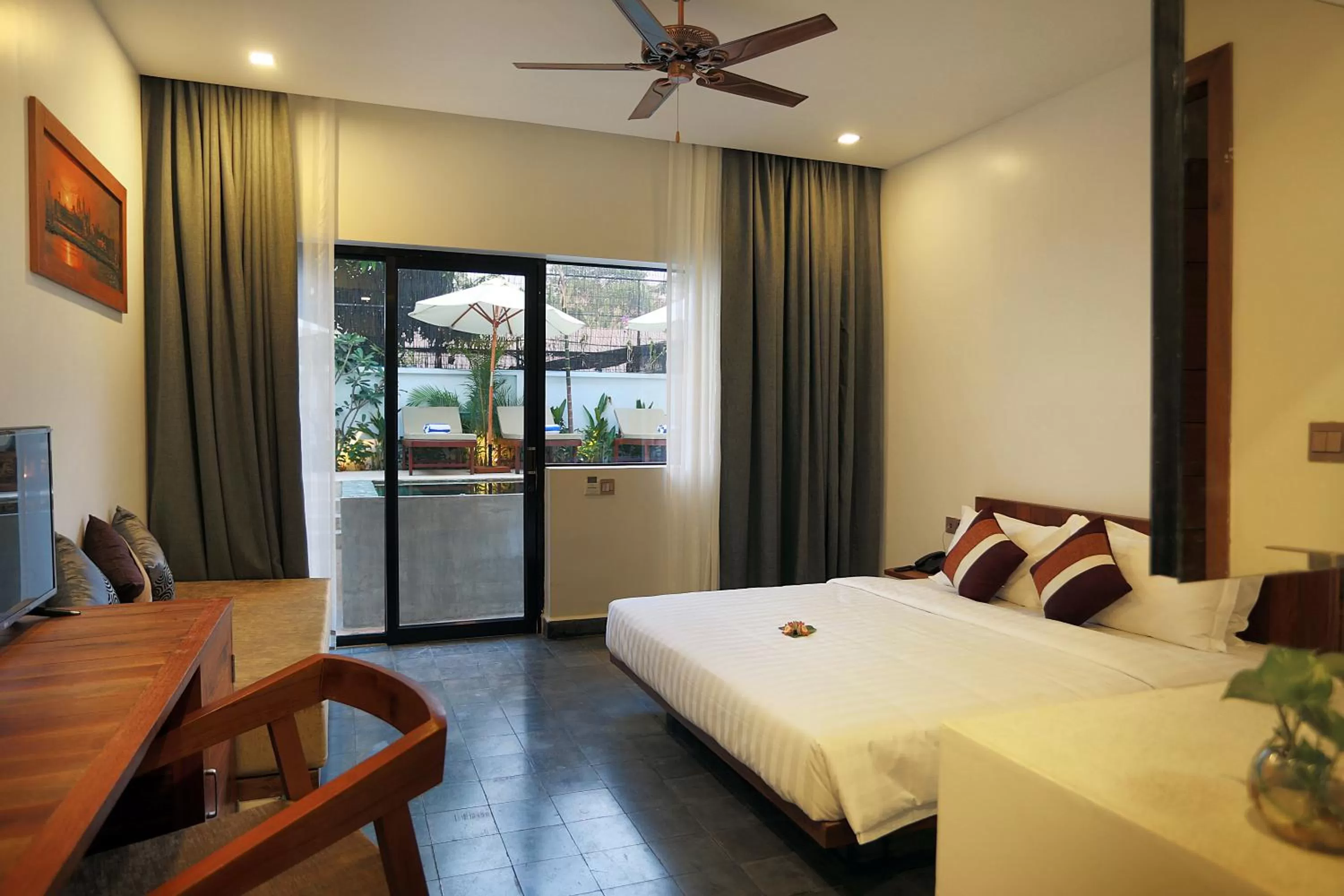 Bedroom, Bed in Sam So Boutique Villa