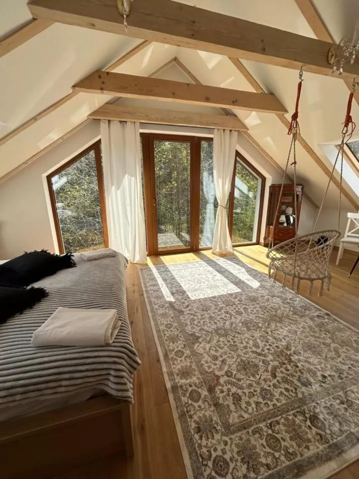 Bed in Leśna Residence & SPA