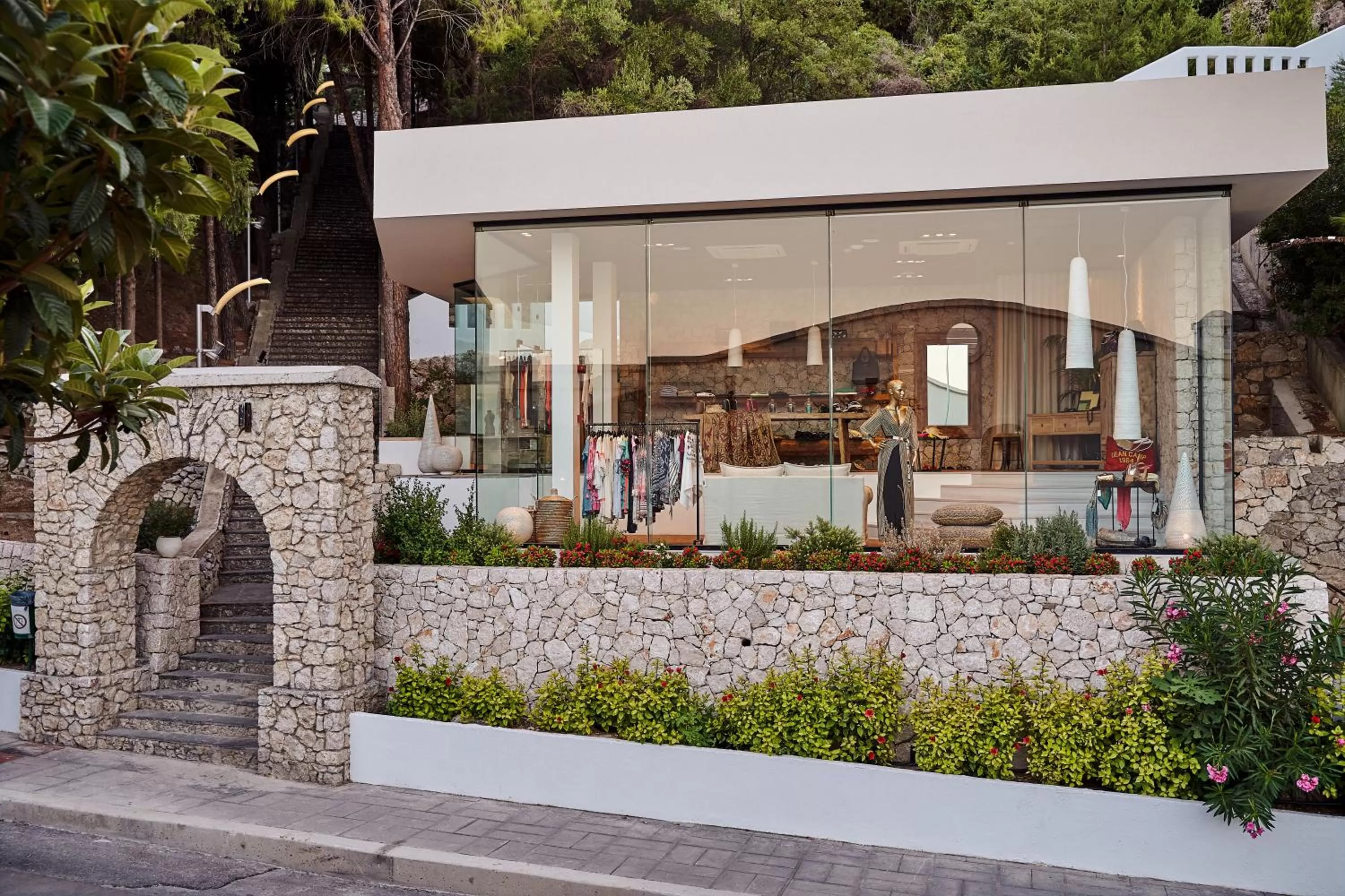 On-site shops in Esperos Village Blue & Spa - Adults Only