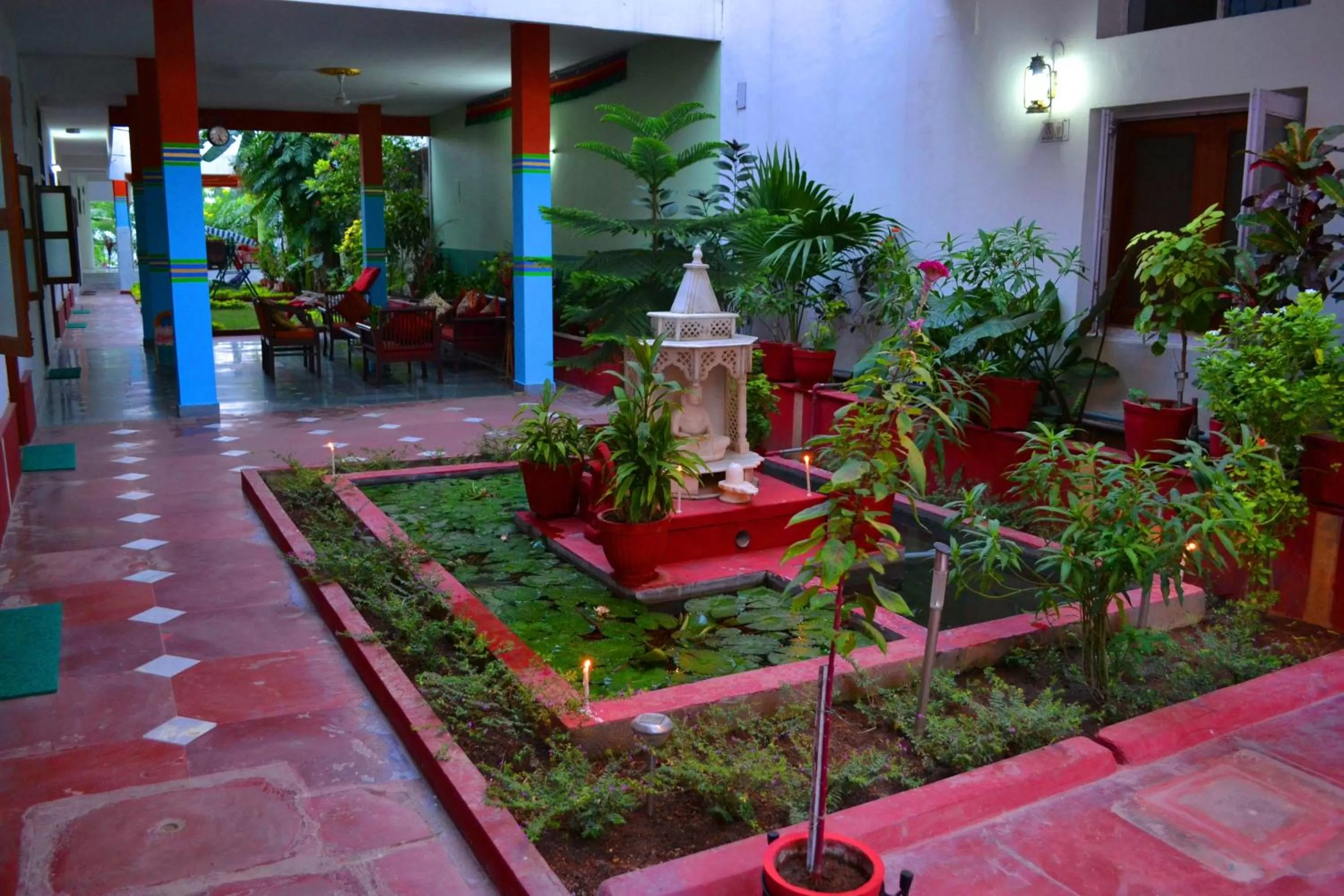 Decorative detail in Hotel Harmony