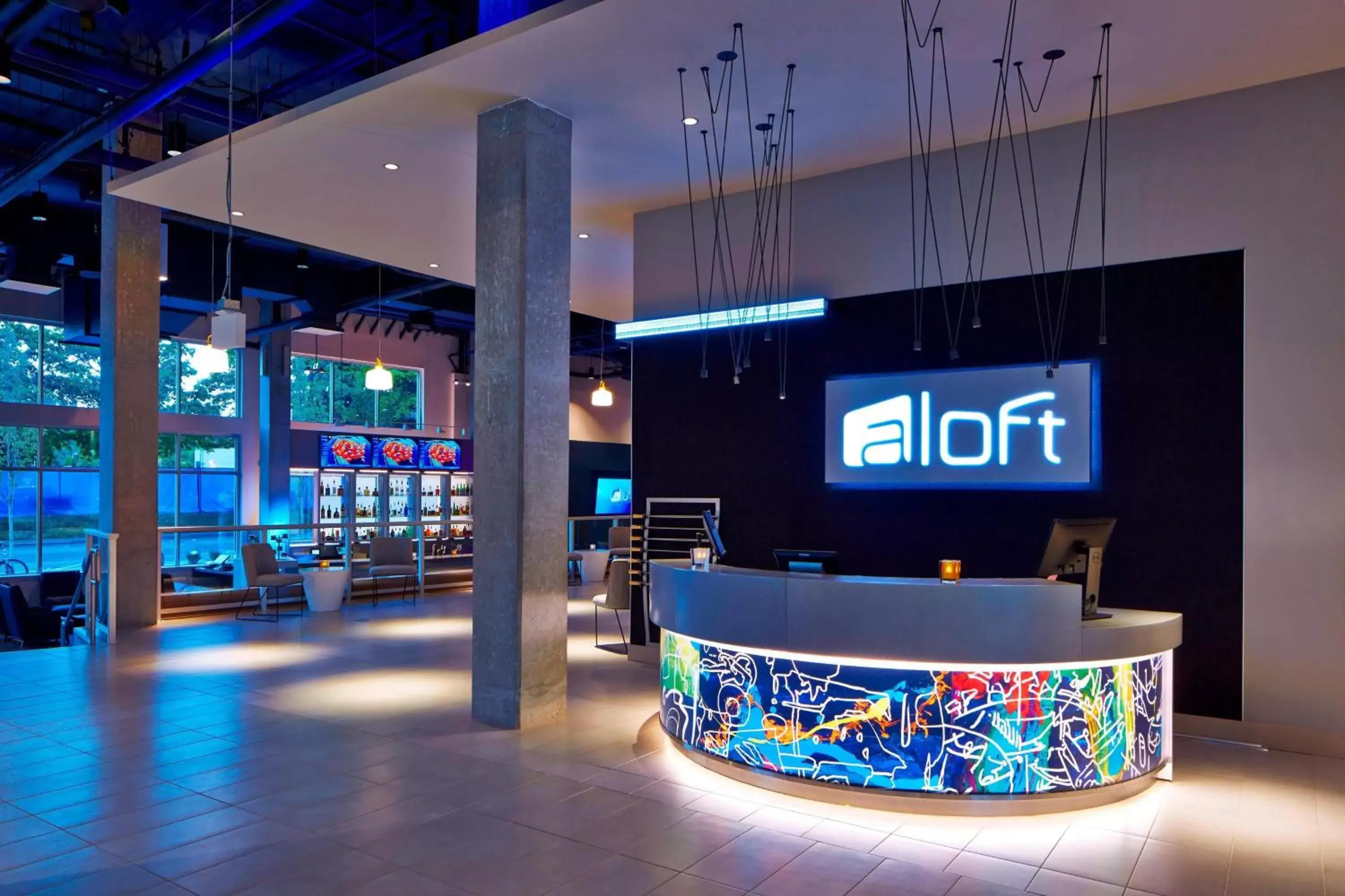 Lobby or reception, Lobby/Reception in Aloft Seattle Redmond