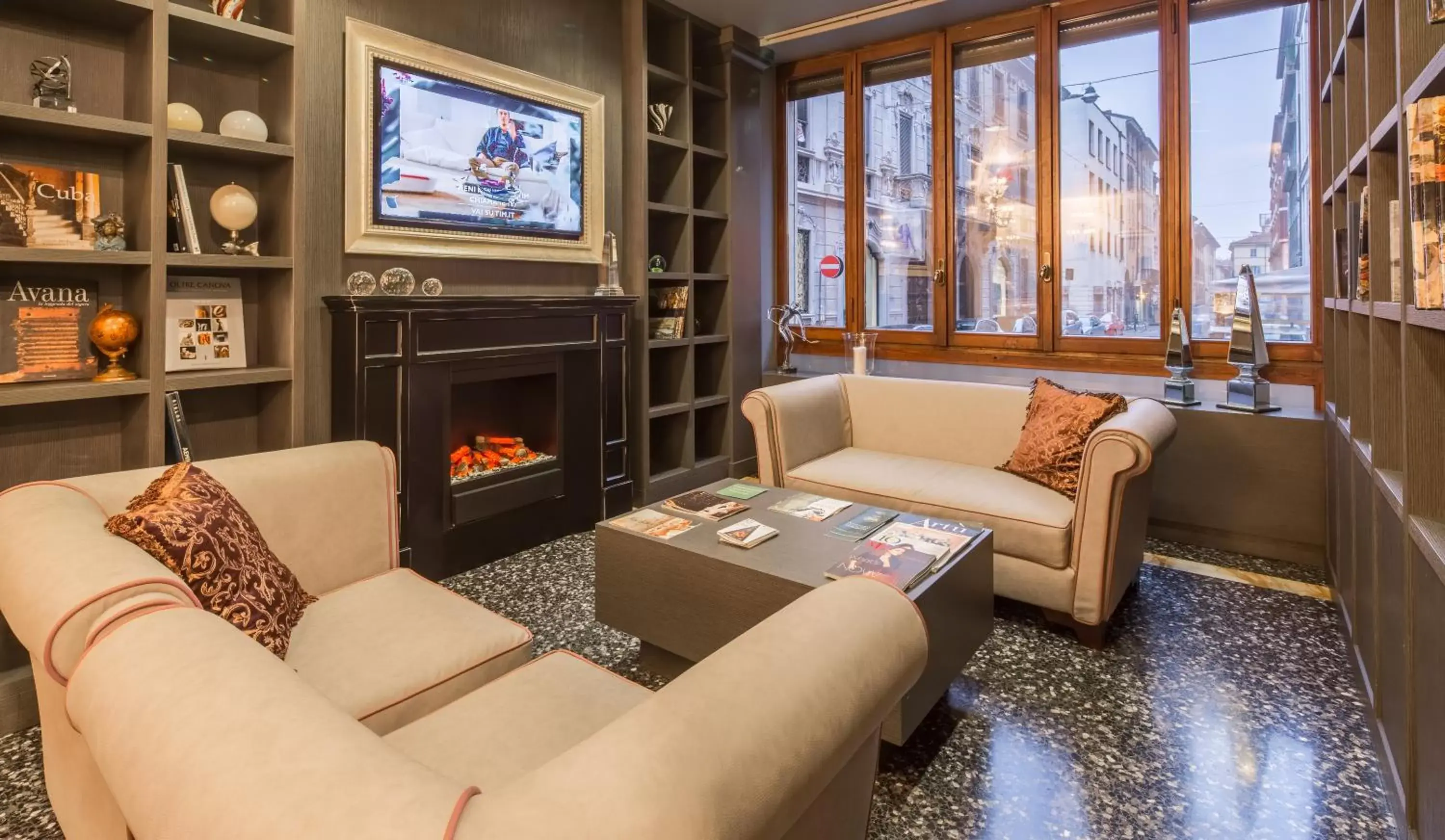 Lobby or reception, Seating Area in Grande Albergo Roma