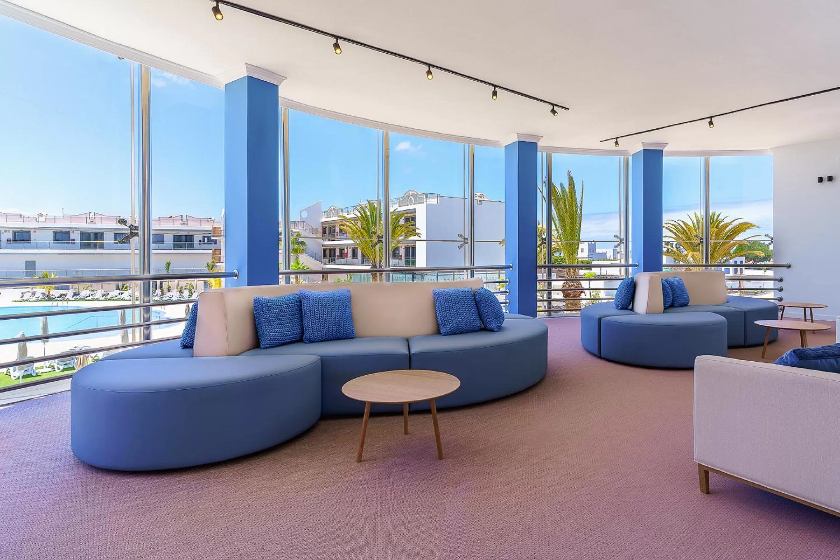 Lobby or reception in Hotel Cordial Marina Blanca