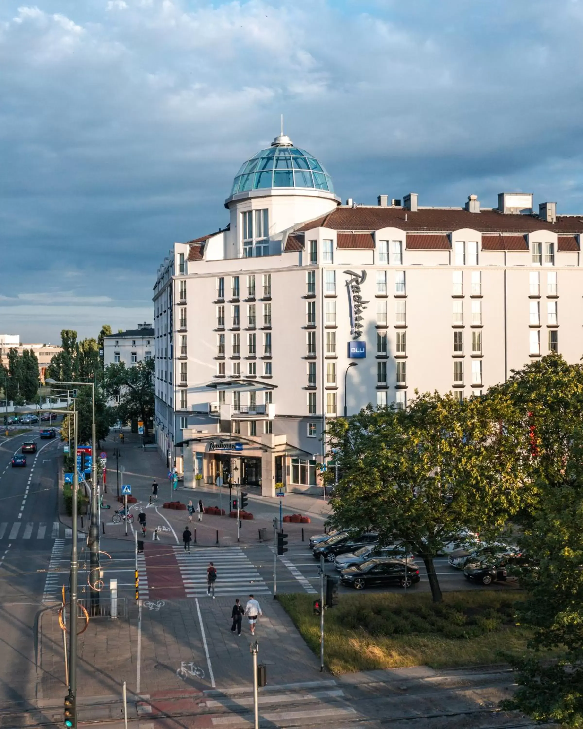 Property building in Radisson Blu Sobieski