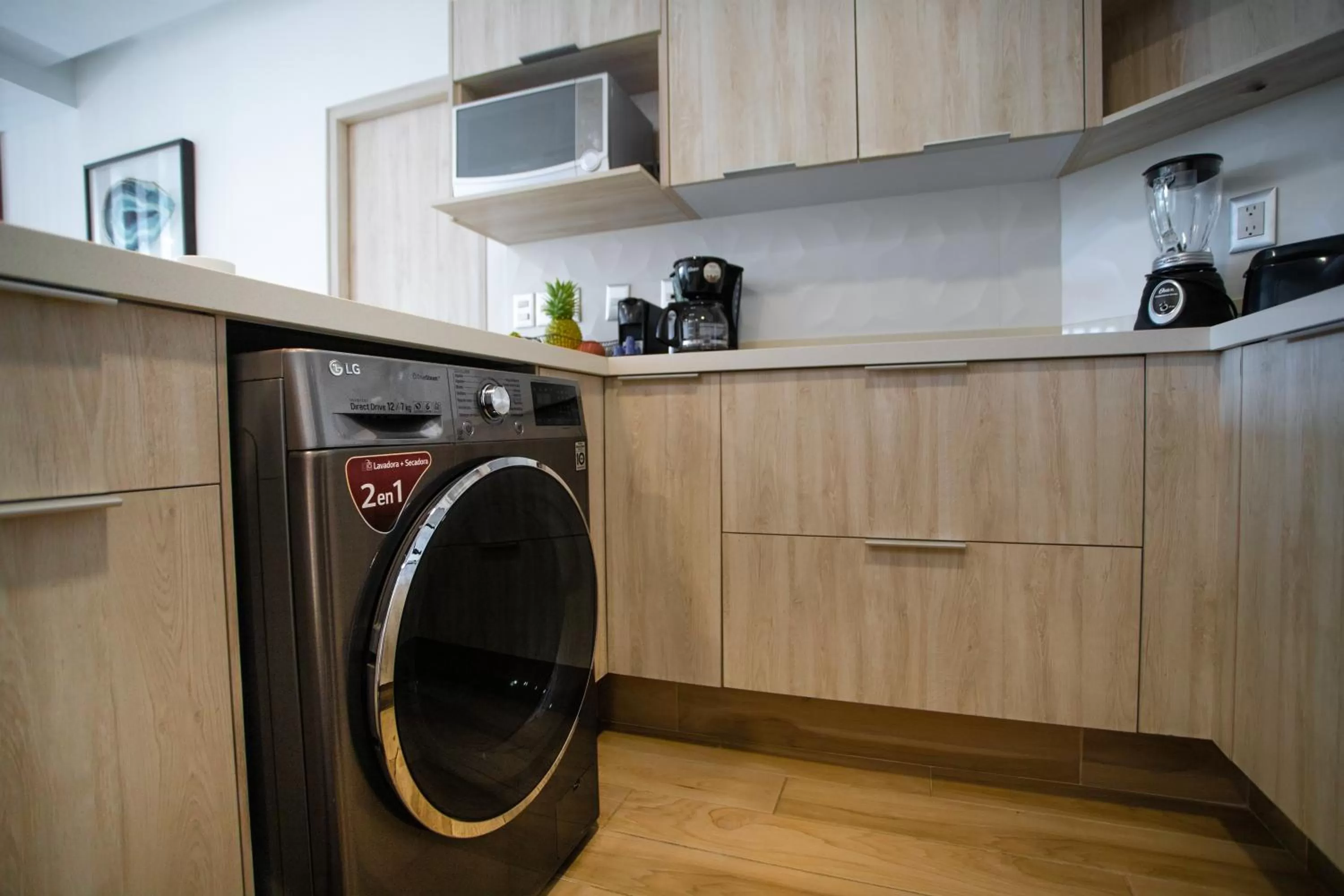washing machine in Macondo Quinta Avenida Residences