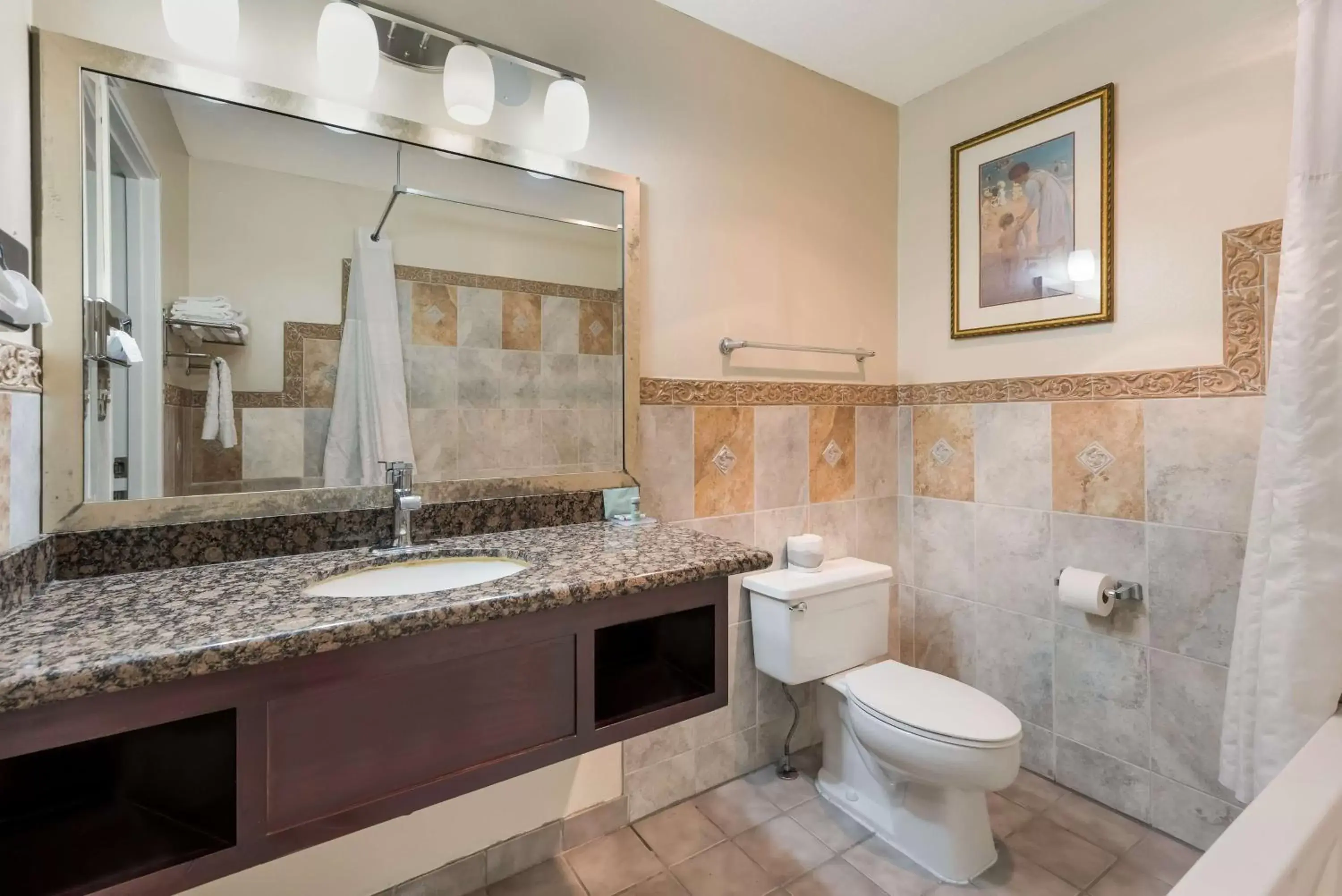 Bathroom in Best Western Mountain View Inn Bathroom in Best Western Mountain View Inn