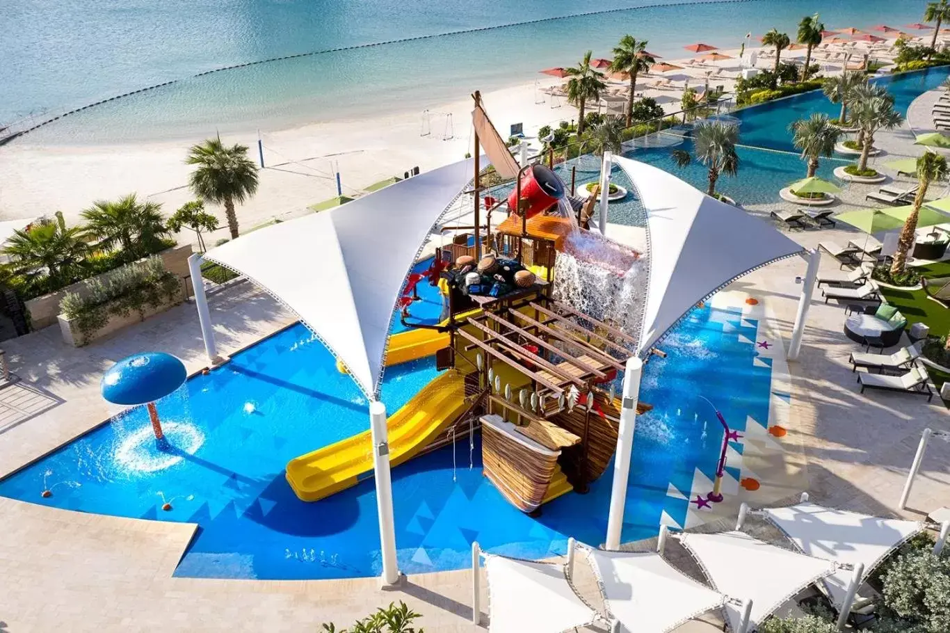 Beach, Water Park in Four Seasons Hotel Bahrain Bay