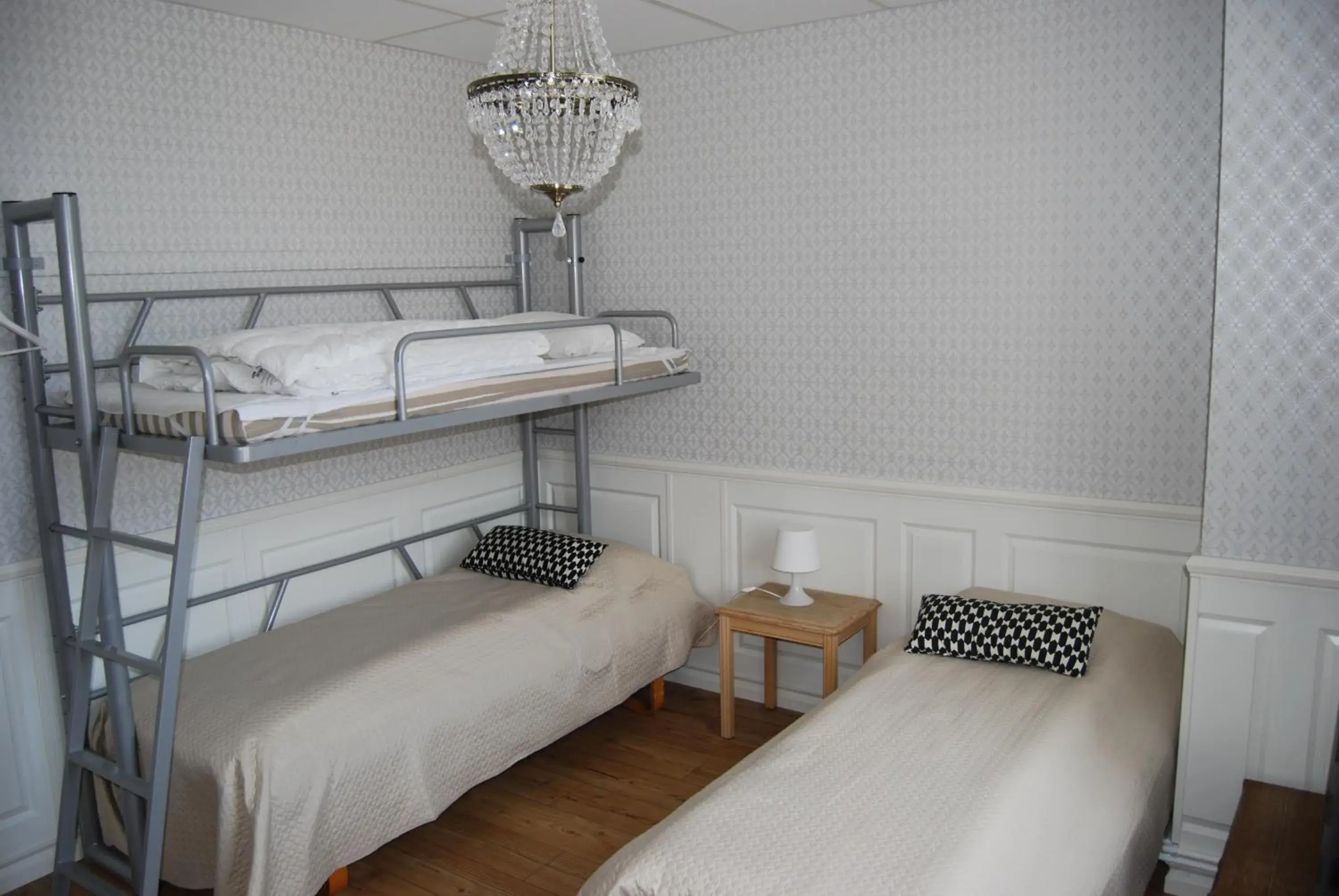 Bed, Bunk Bed in Halmstad Hotell & Vandrarhem Kaptenshamn