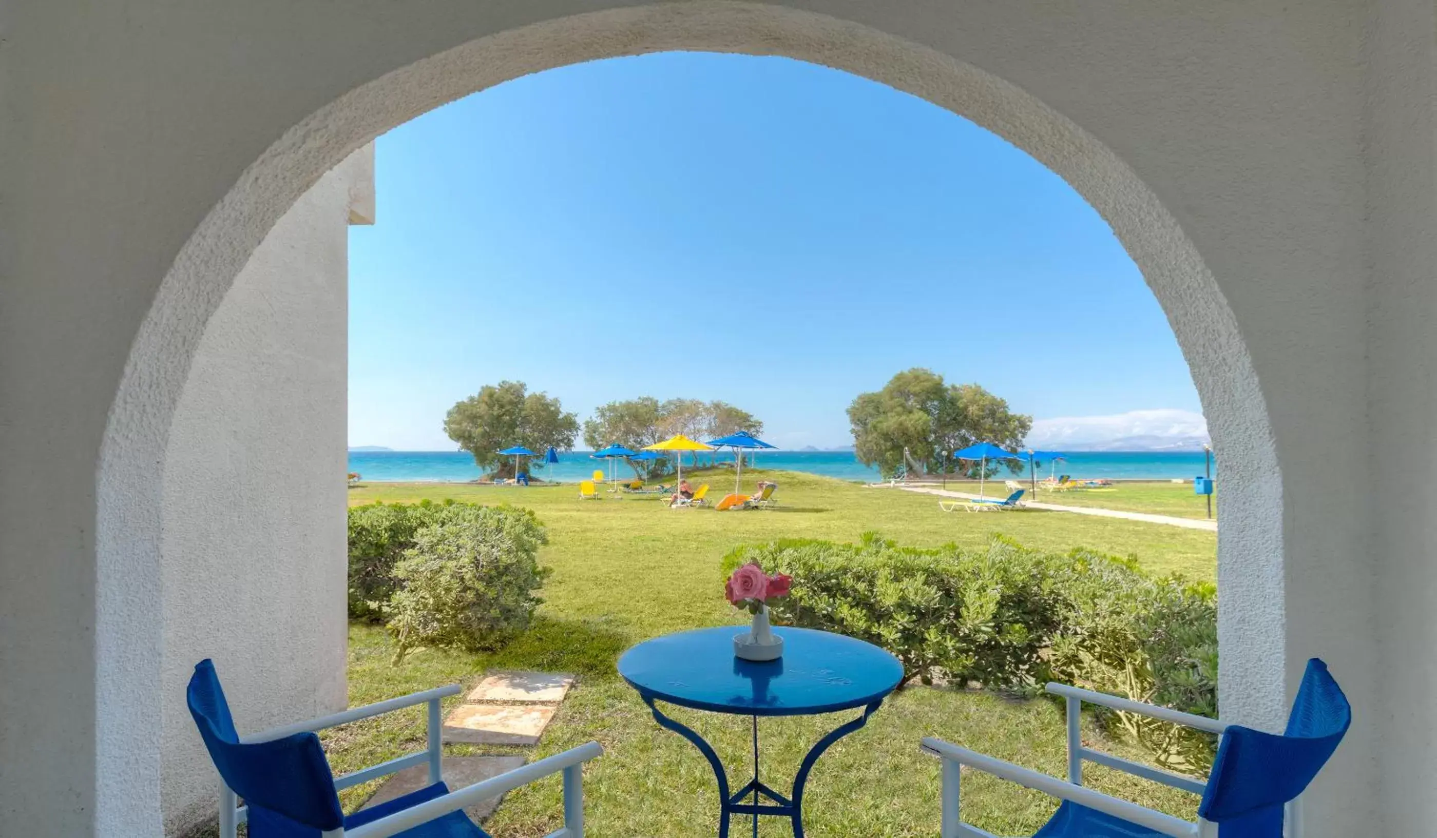 Sea view in The Aeolos Beach Hotel