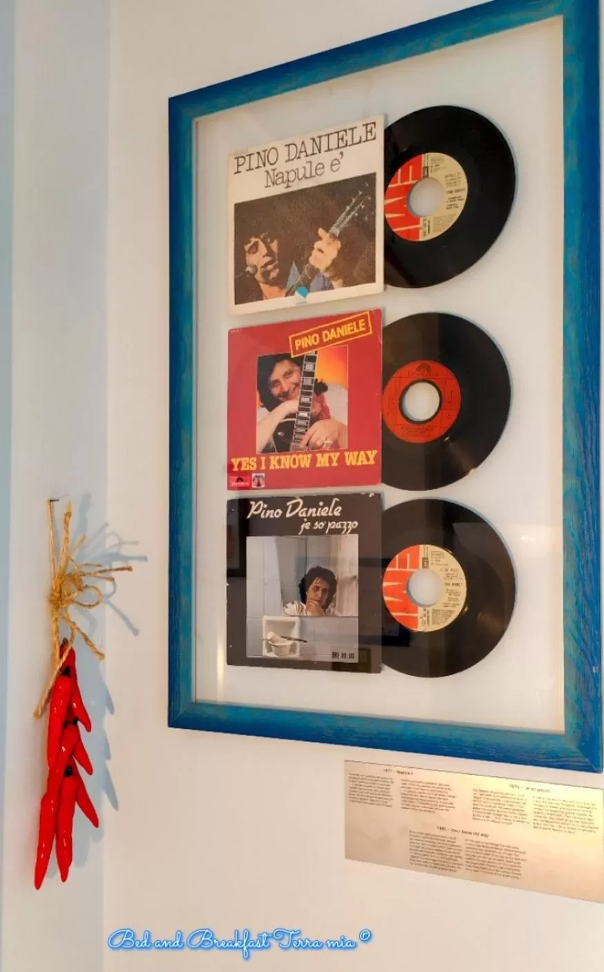 Logo/Certificate/Sign in B&B Terra Mia Napoli