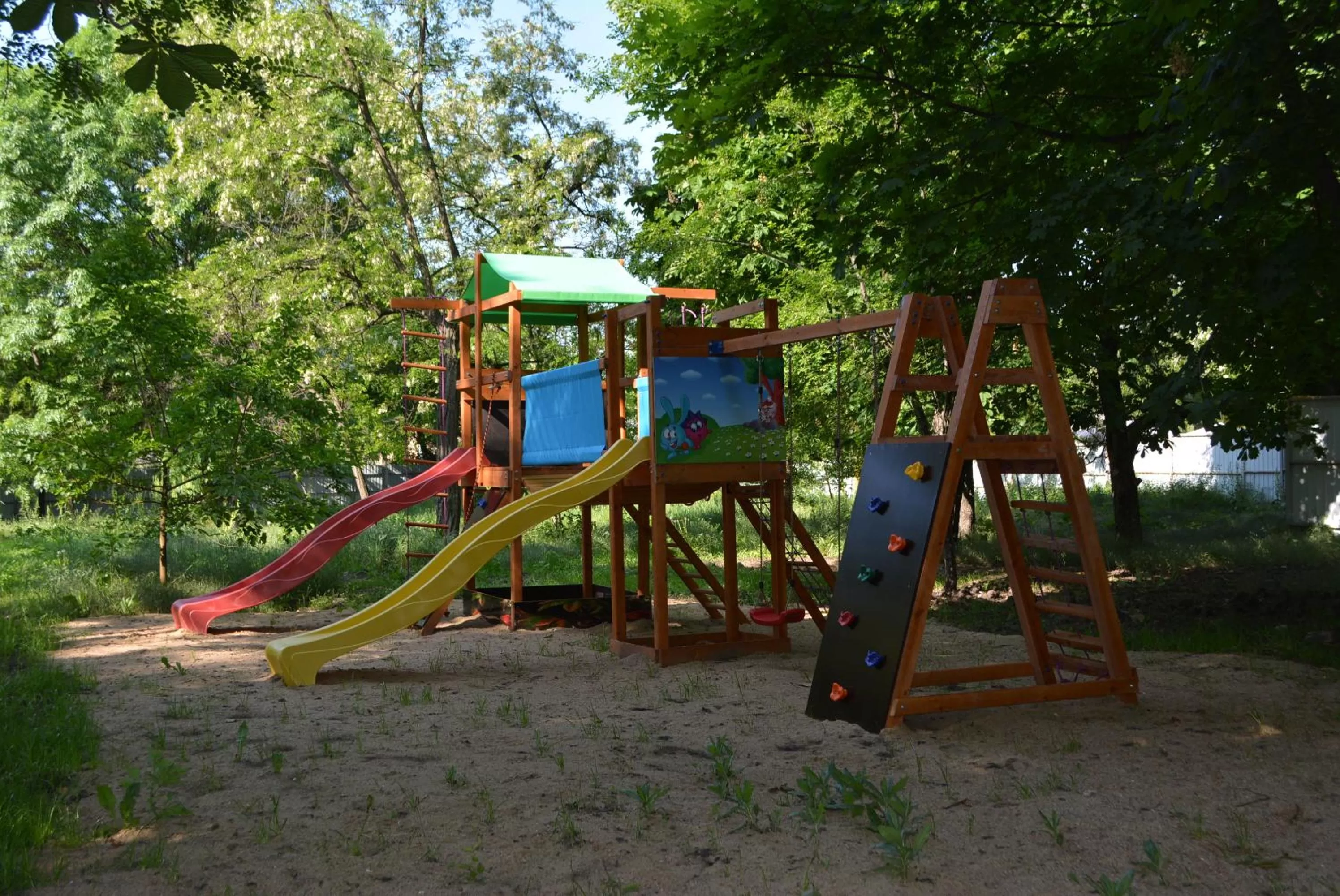 Children play ground in Zelenyi Kampus