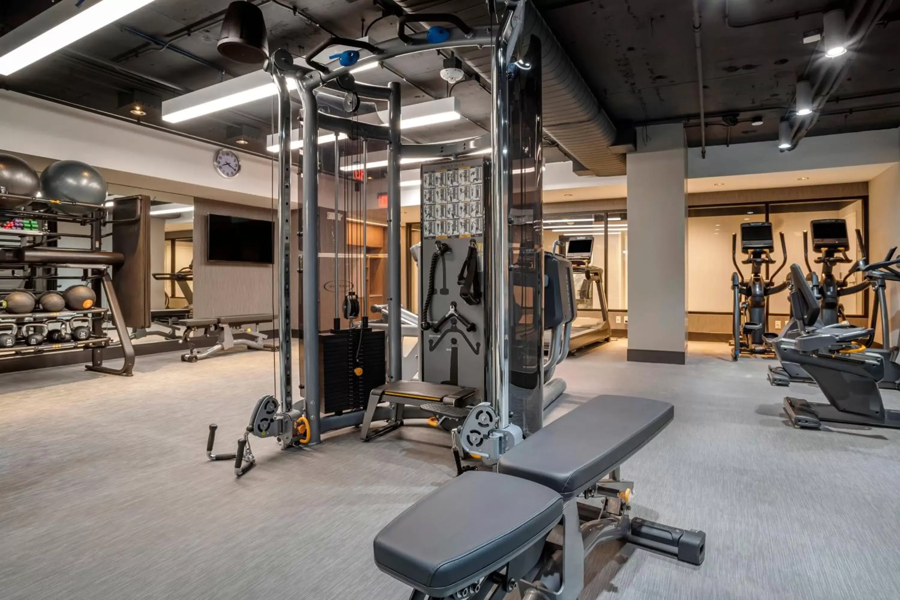 Fitness centre/facilities, Fitness Center/Facilities in Courtyard by Marriott Washington, DC Dupont Circle