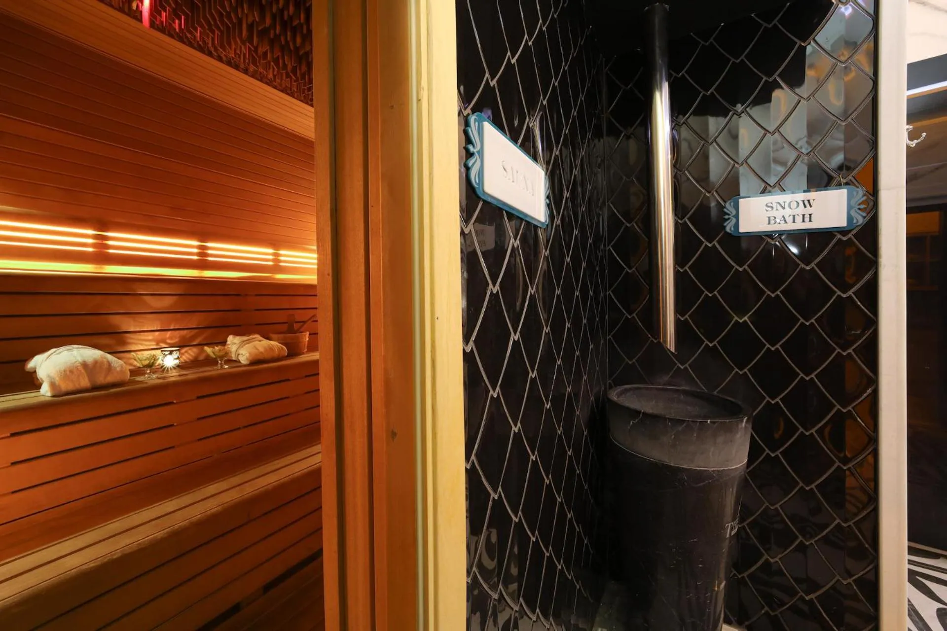 Spa and wellness centre/facilities in The Time Hotel Marina