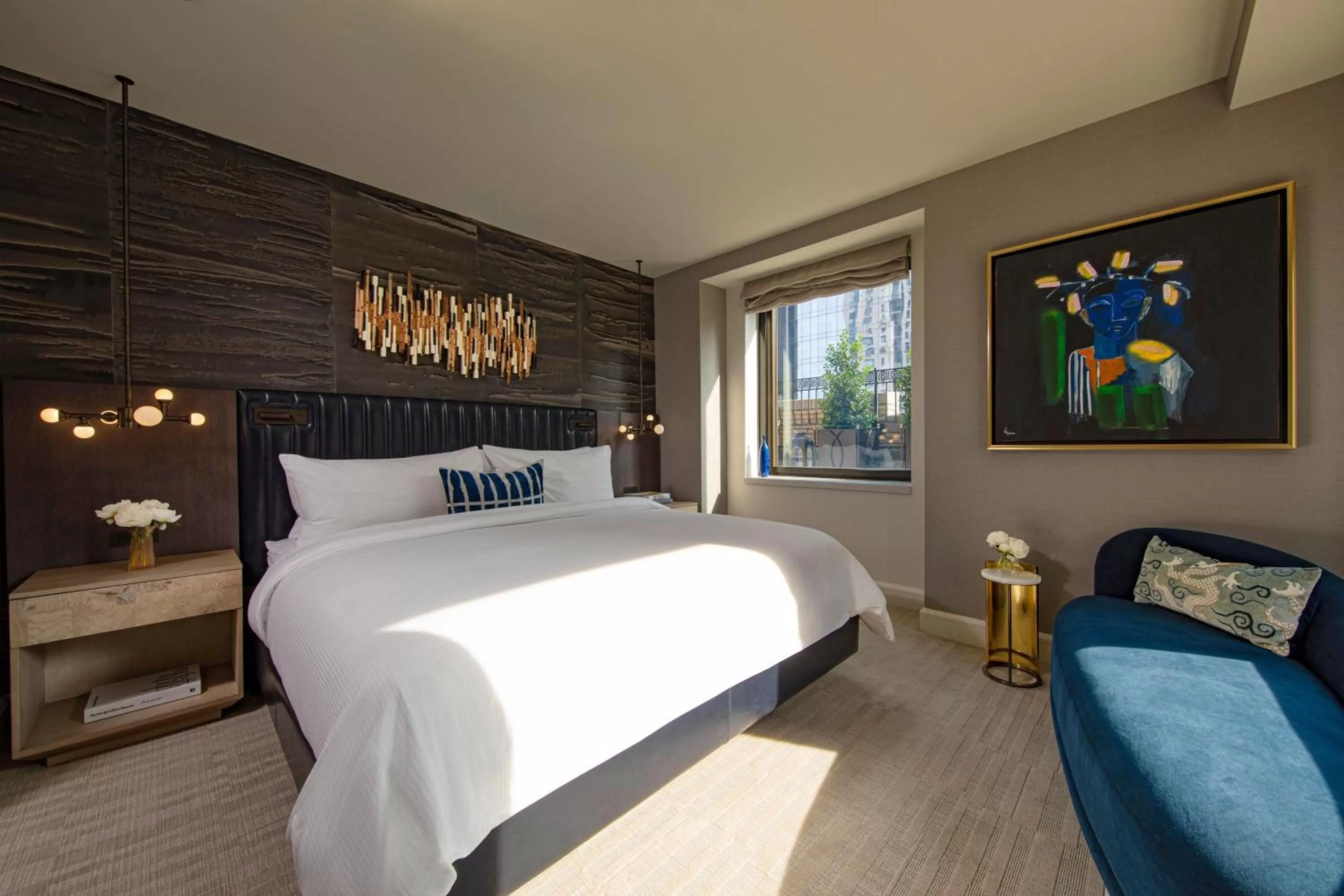 Bedroom, Bed in JW Marriott Essex House New York