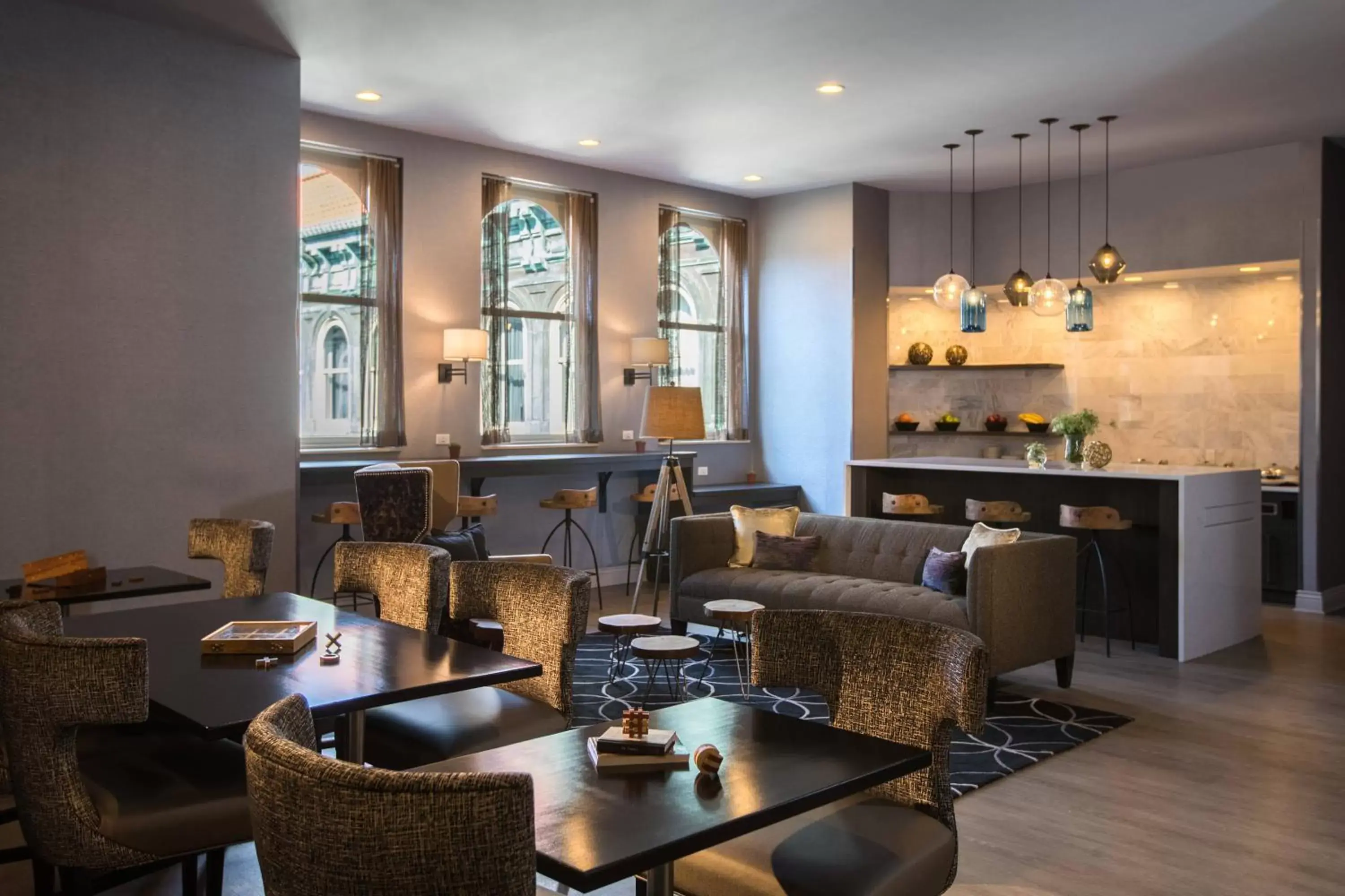 Lounge or bar, Restaurant/Places to Eat in Renaissance Pittsburgh Hotel