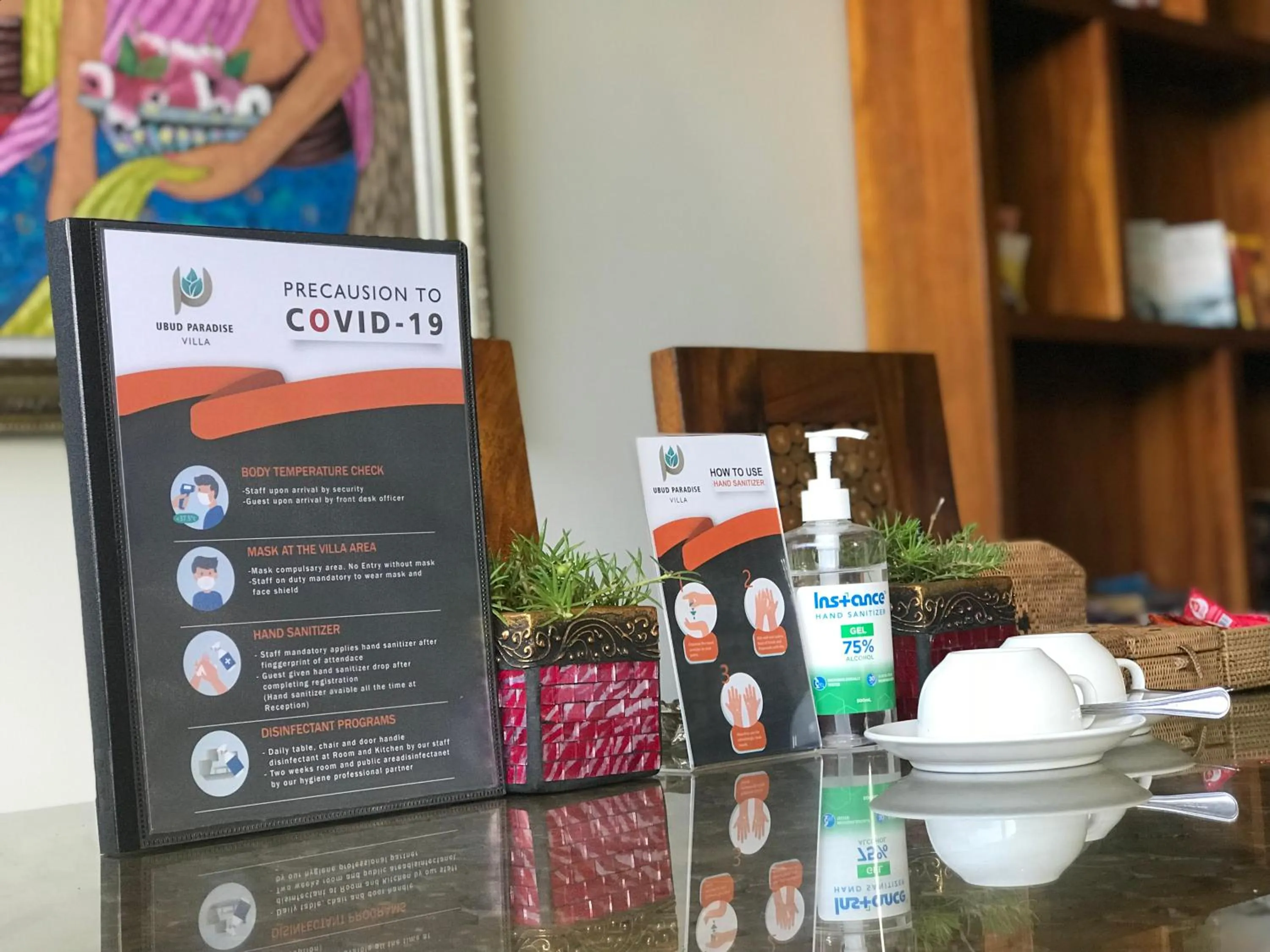 Food close-up in Ubud Paradise Villa