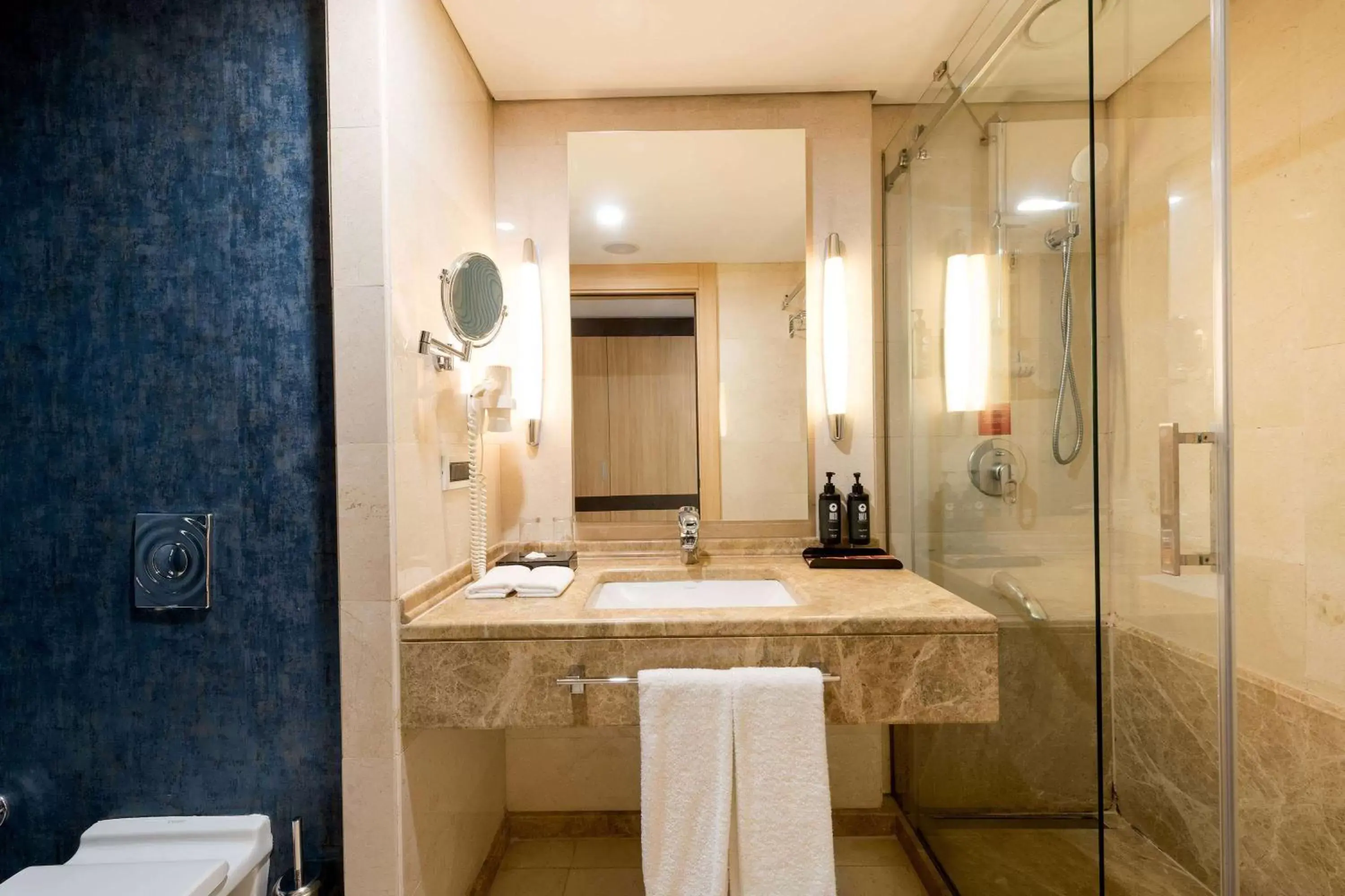 TV and multimedia, Bathroom in Ramada Plaza By Wyndham Istanbul City Center