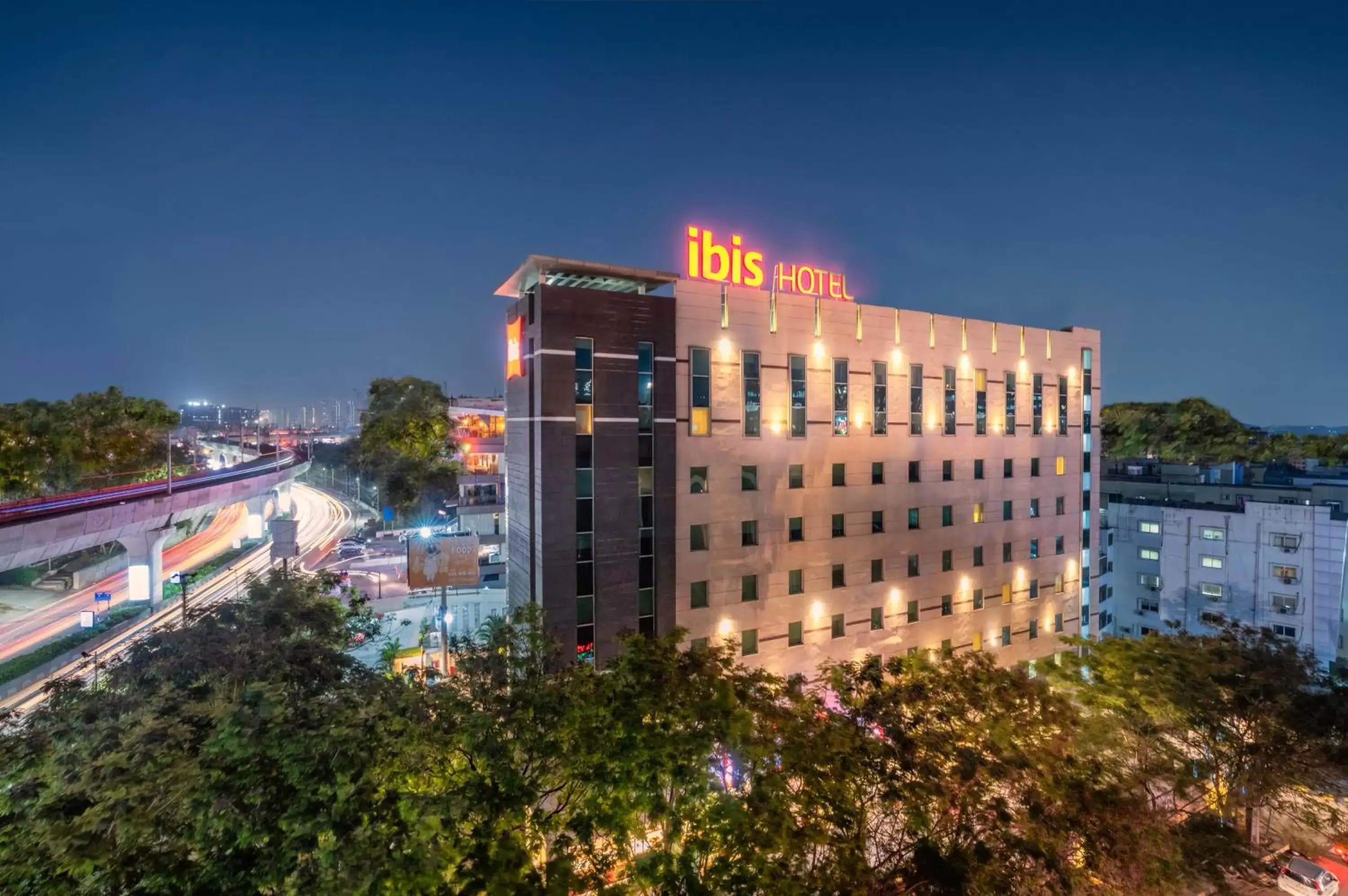 Facade/entrance in ibis Hyderabad Hitec City - An Accor Brand