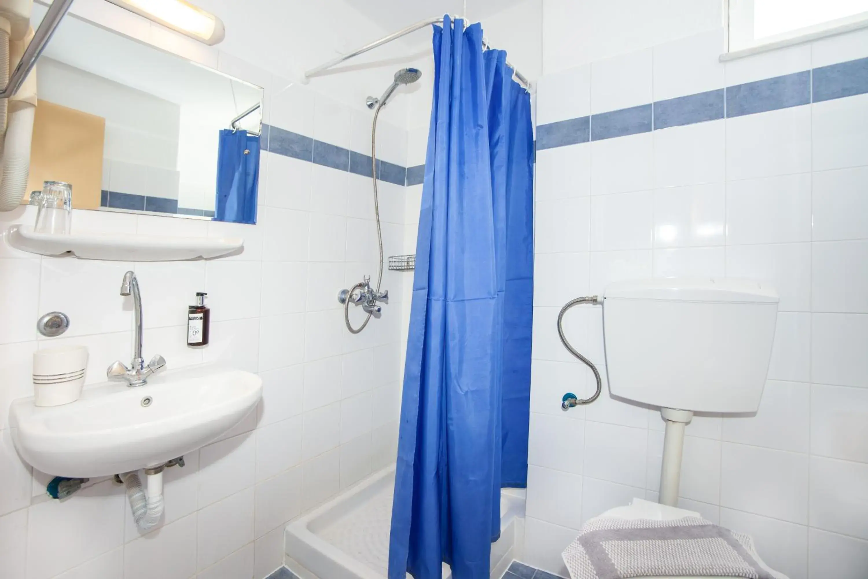 Bathroom in Aristea Hotel