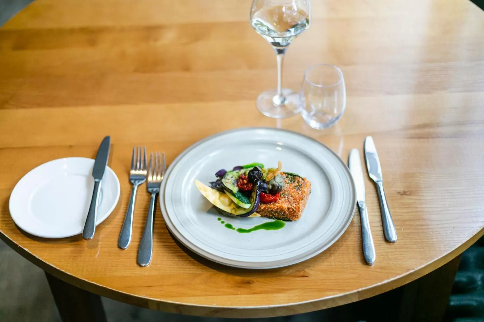 Food close-up in The Green House Food close-up in The Green House