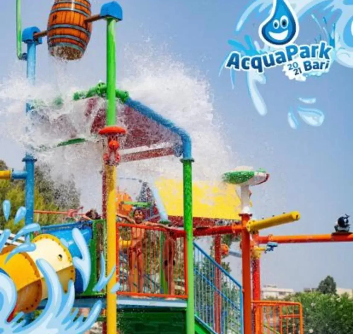 Aqua park, Water Park in B&B Torre Sibissi Bari