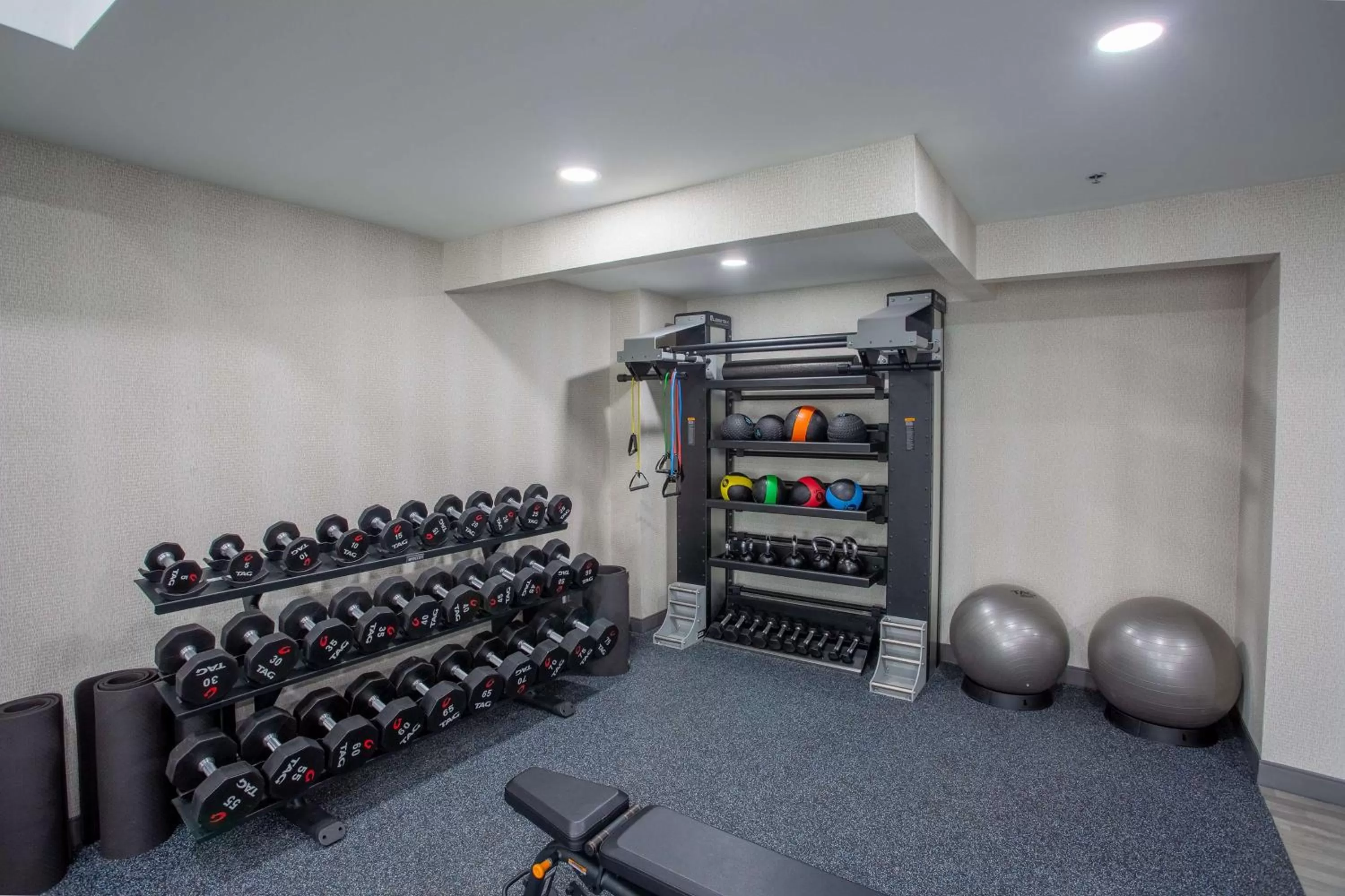 Fitness centre/facilities in Hampton Inn Springfield