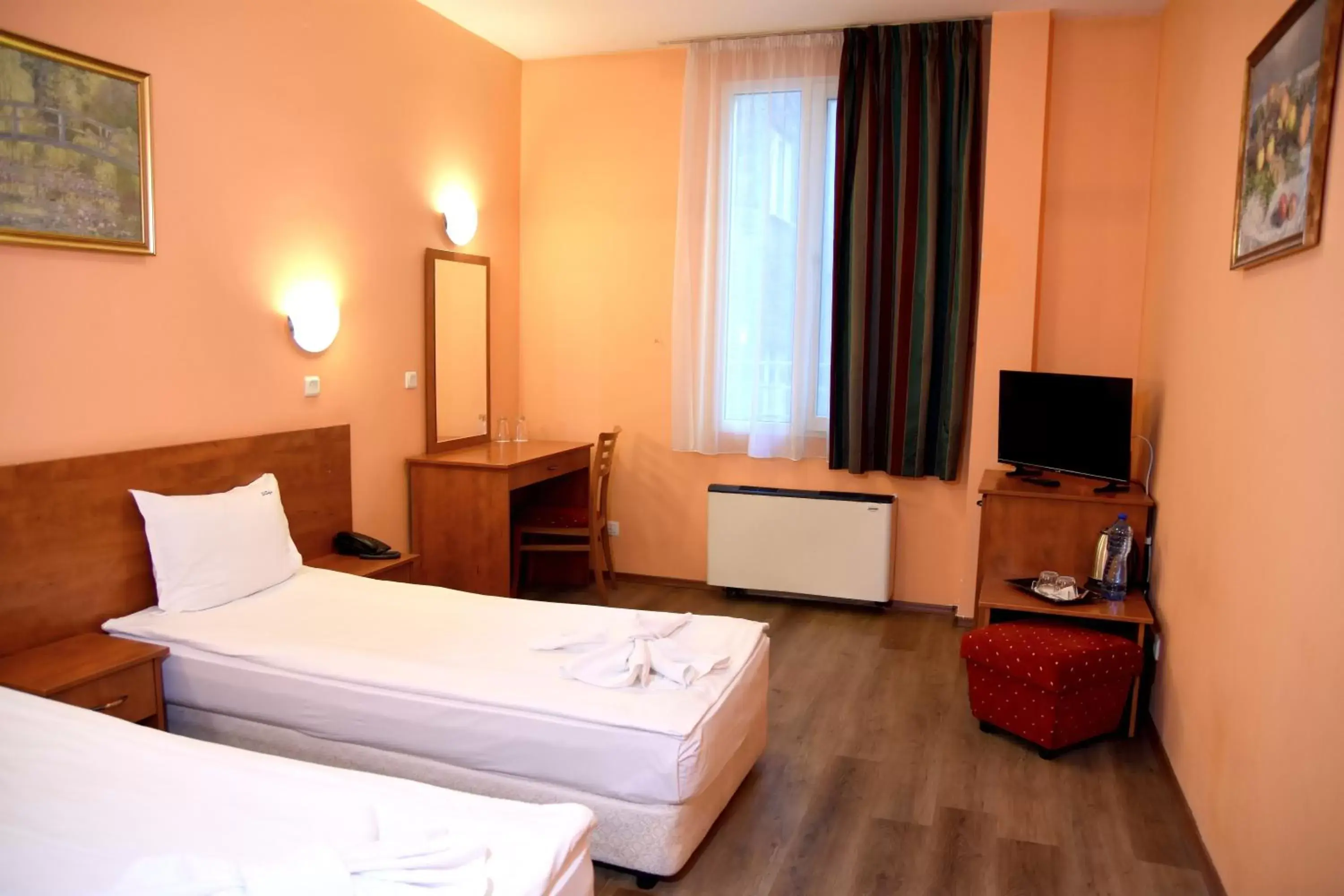 Property building, Bed in Sveta Sofia Hotel